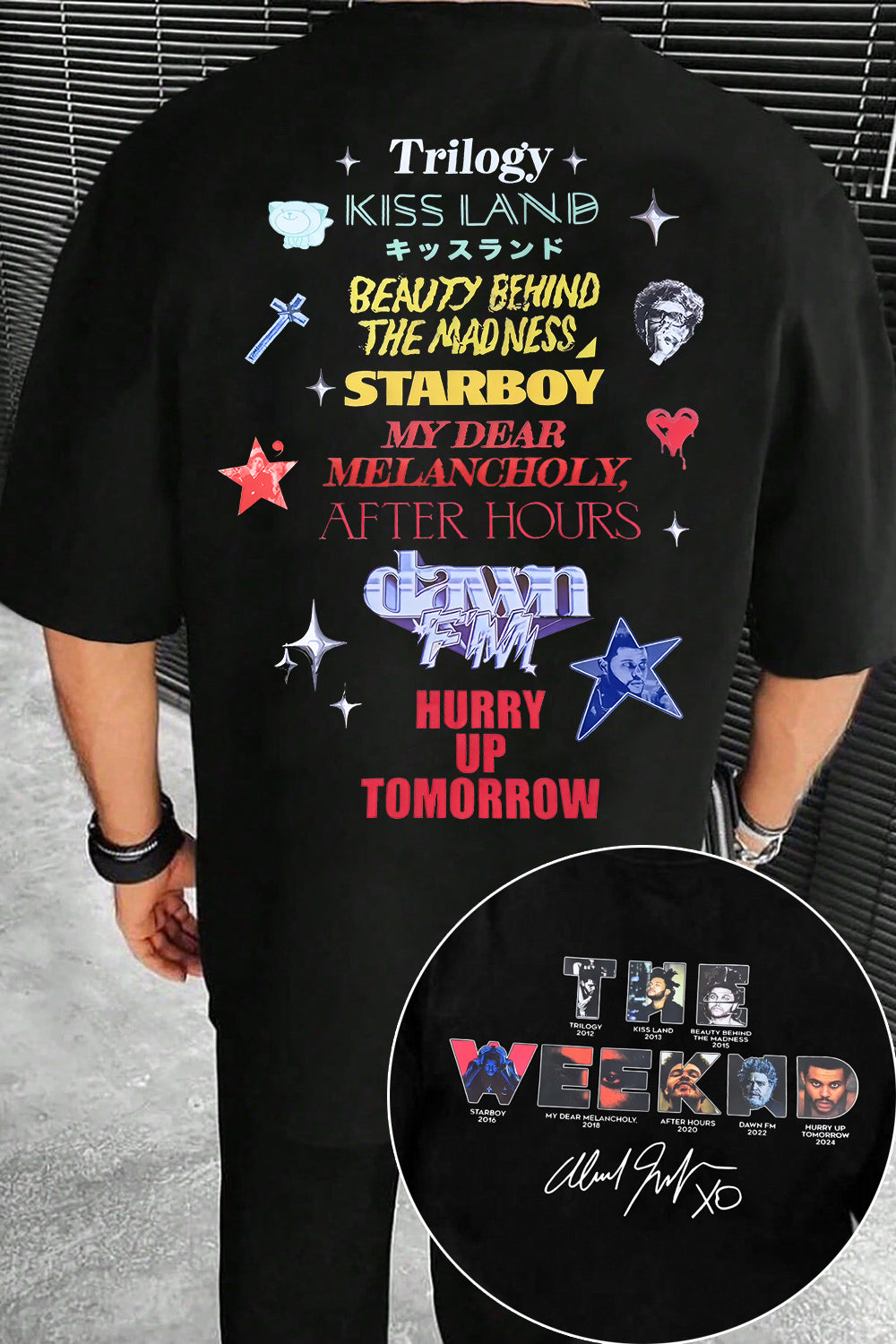 New The Weeknd Album Hurry Up Tomorrow Tee For Men