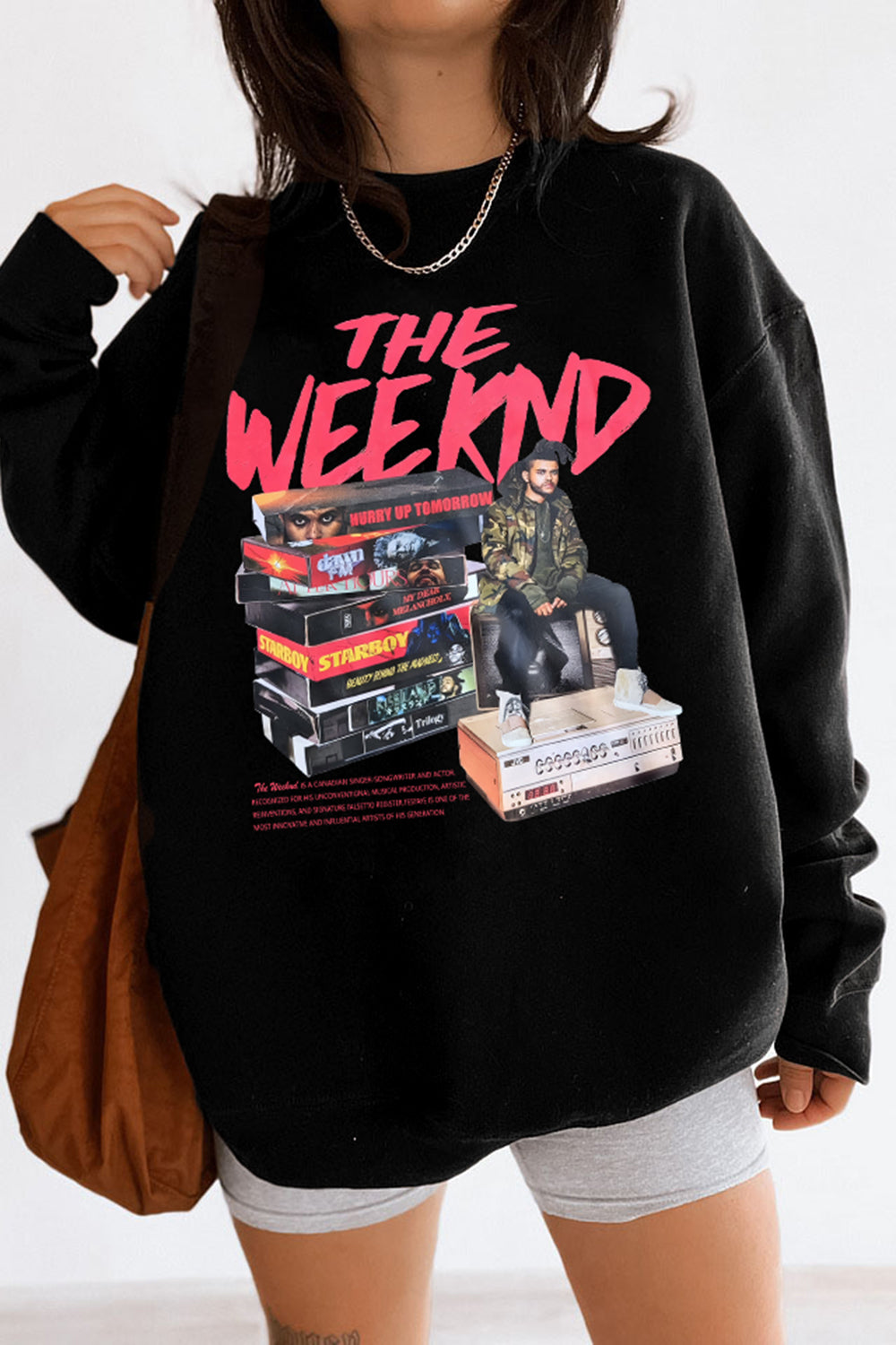 New The Weeknd Album Graphic Sweatshirt For Women
