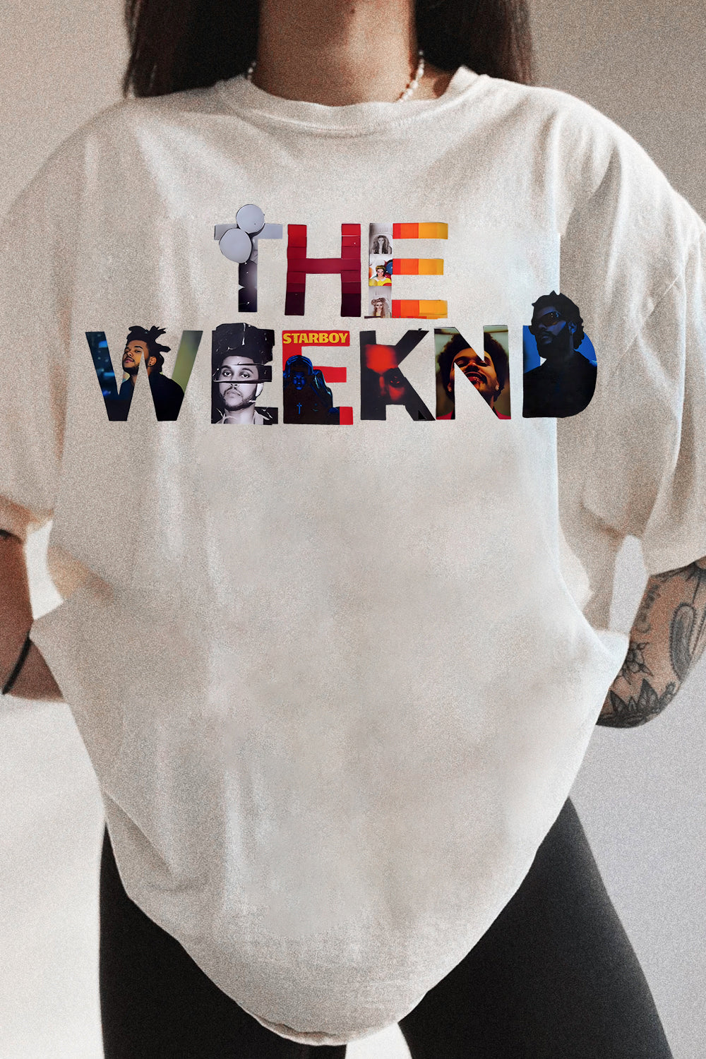 New The Weeknd Concert Album Tee For Women