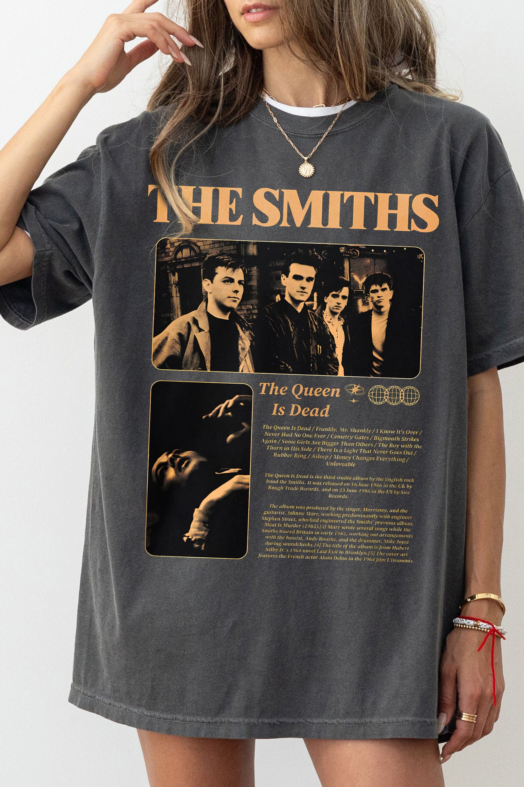 New The Smiths music band Tee For Women