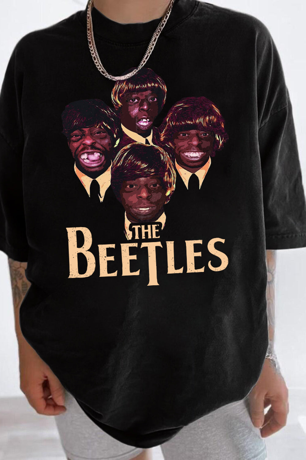 The Beetles Graphic Tee For Women