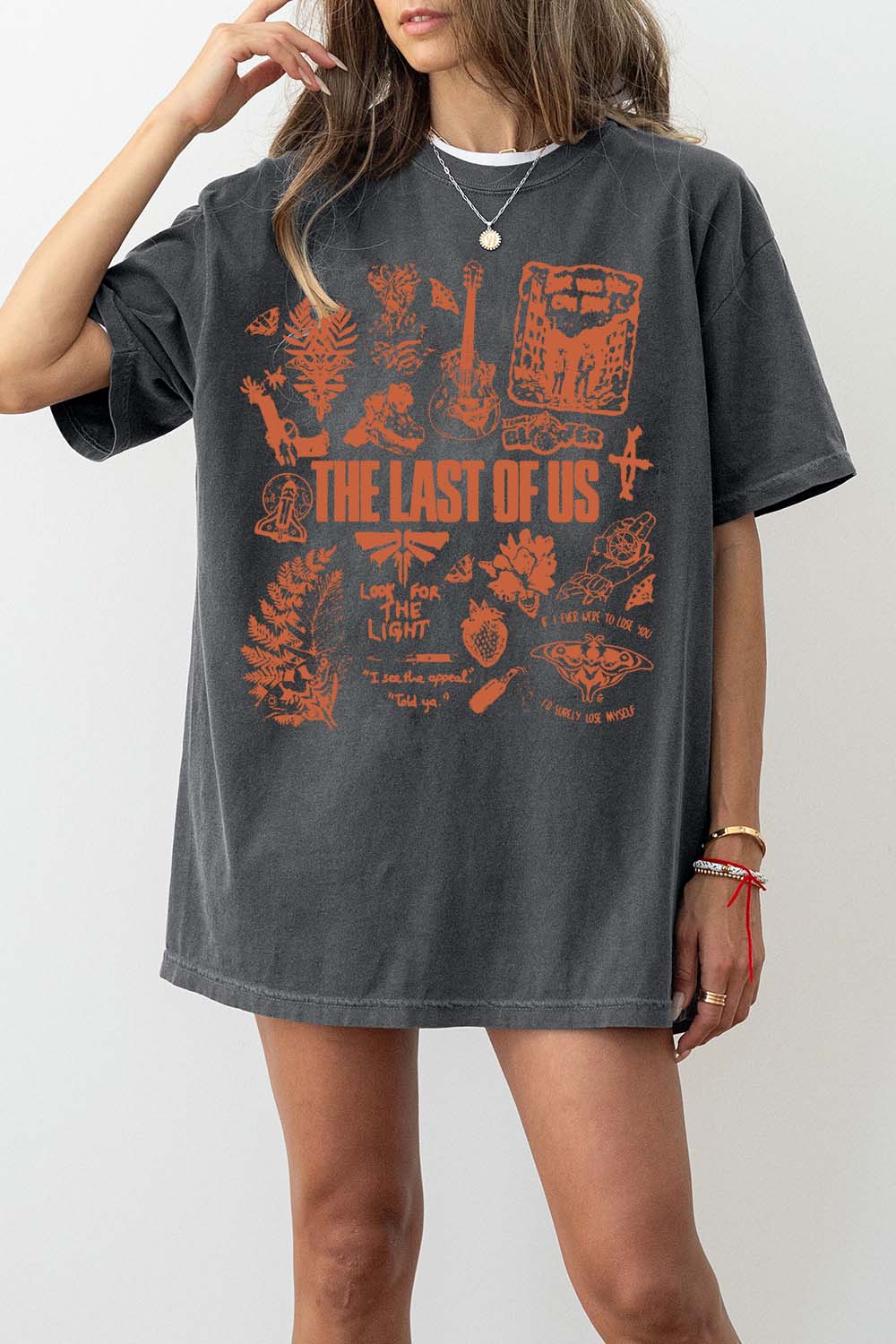 New The Last Of Us Movie Doodle Art Tee For Women