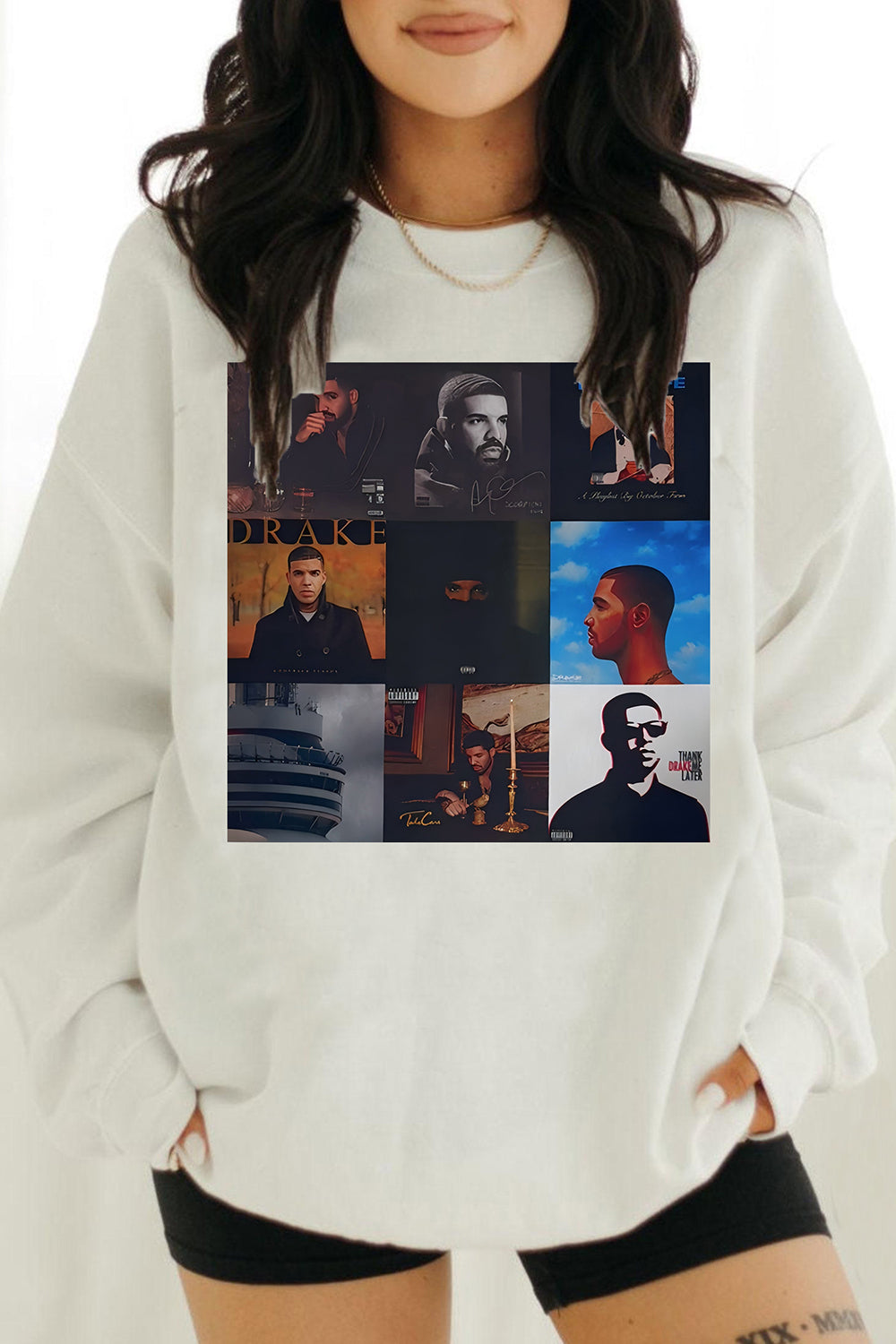 New The Drake Albums Graphic Sweatshirt For Women