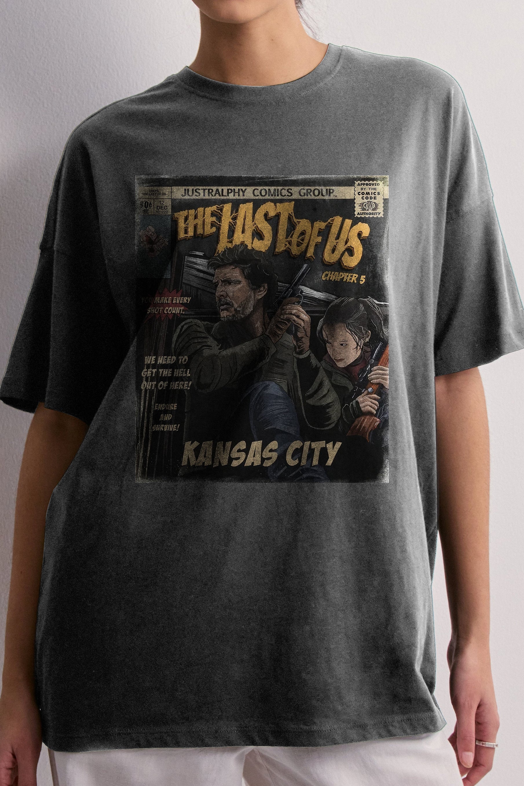 New The last of us Pedro Pascal vtg poster Tee For Women