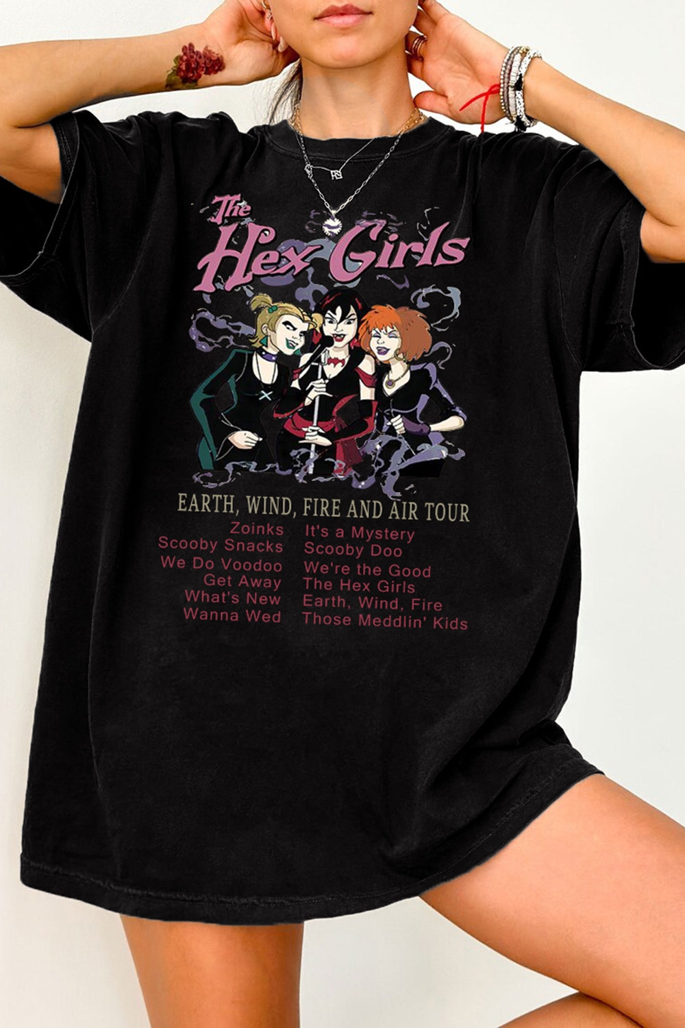 The Hex Girls Rock Band Music Tee For Women