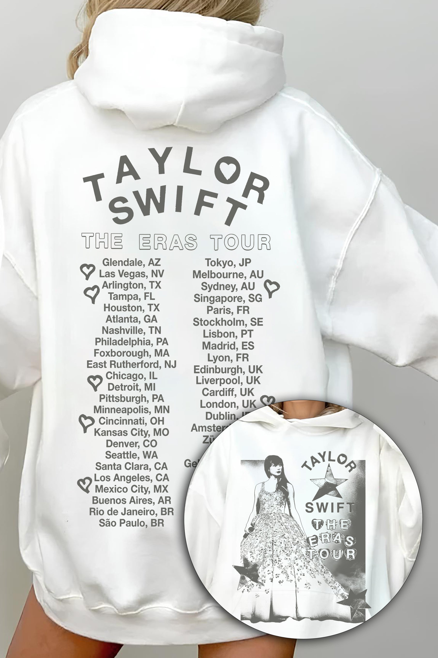 Taylor eras tour Hoodie For Women