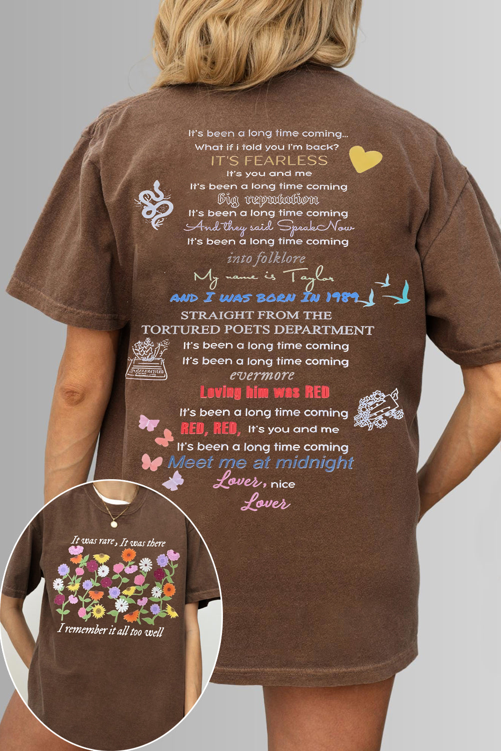 Swifties Era Tour Graphic Tee For Women