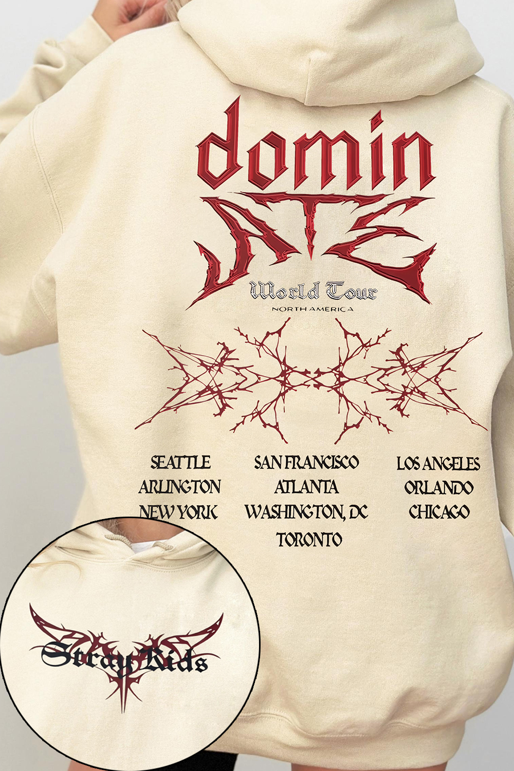 Stray Kids World Tour Hoodie For Women