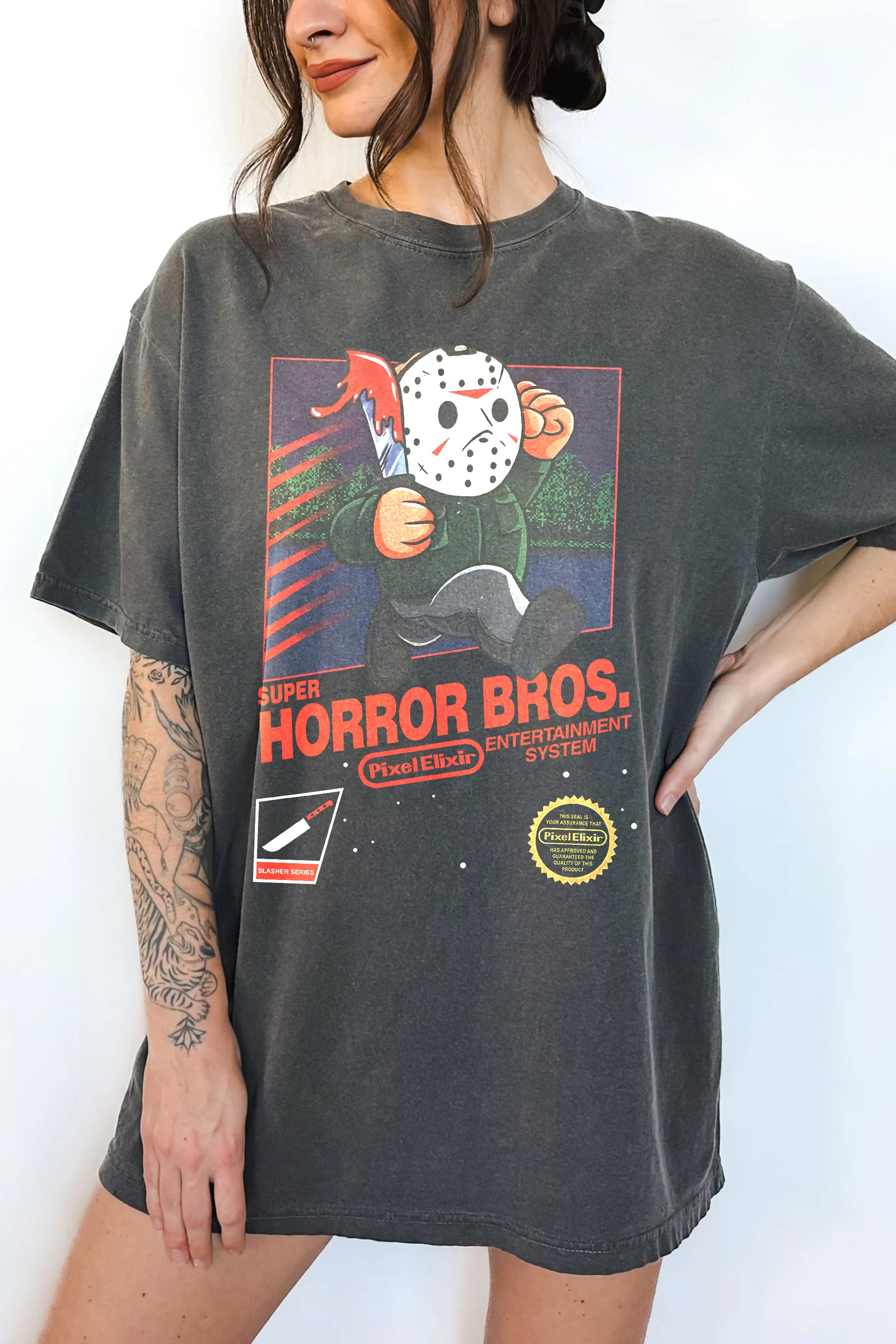 Super Horror Bros Tee For Women
