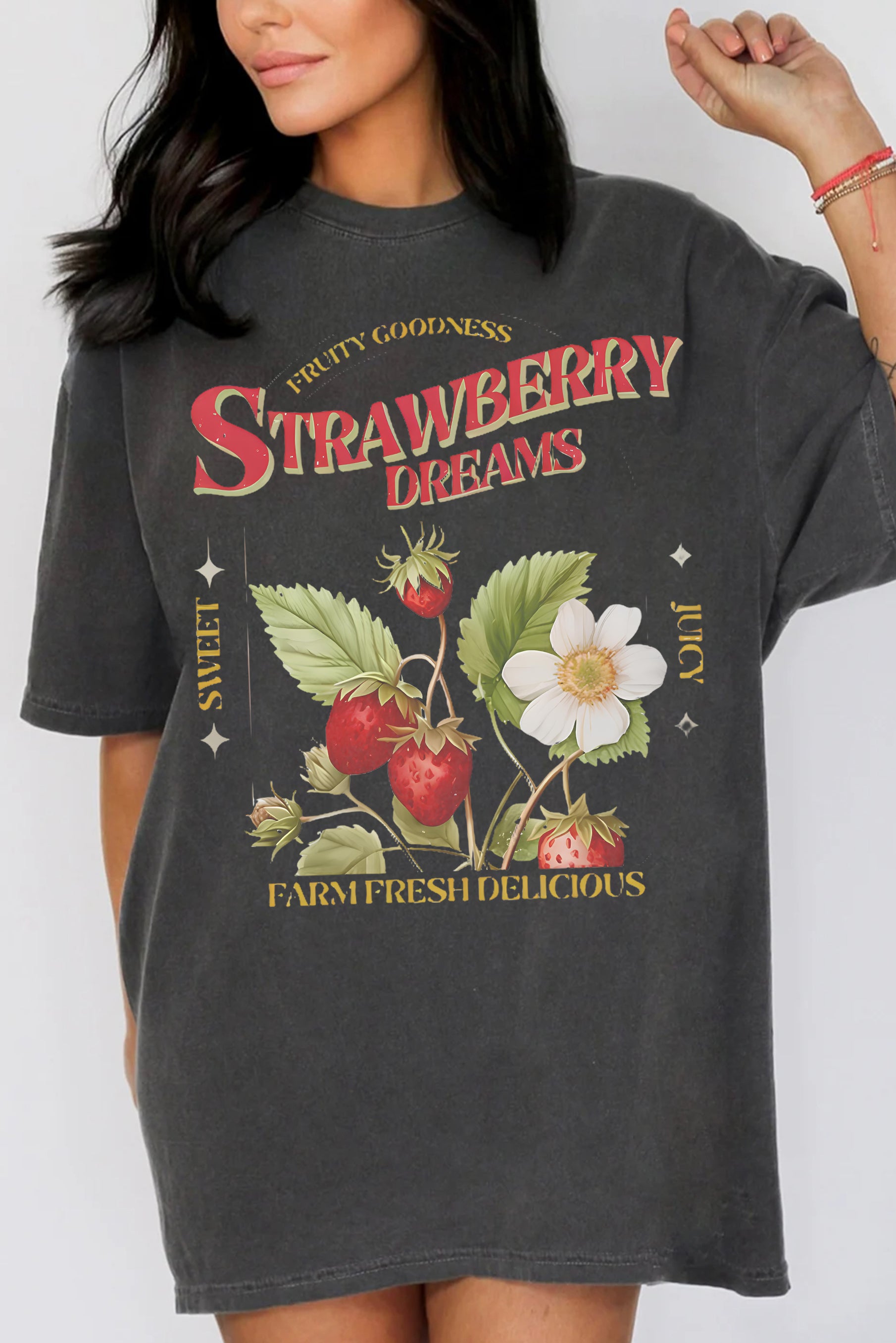 New Strawberry Dreams Tee For Women