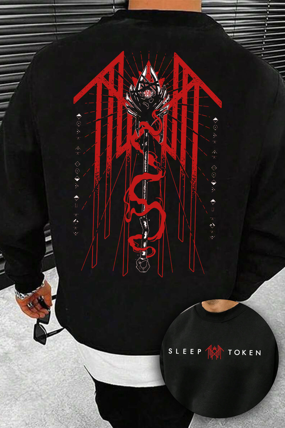 Sleep Token Tour Sweatshirt For Men