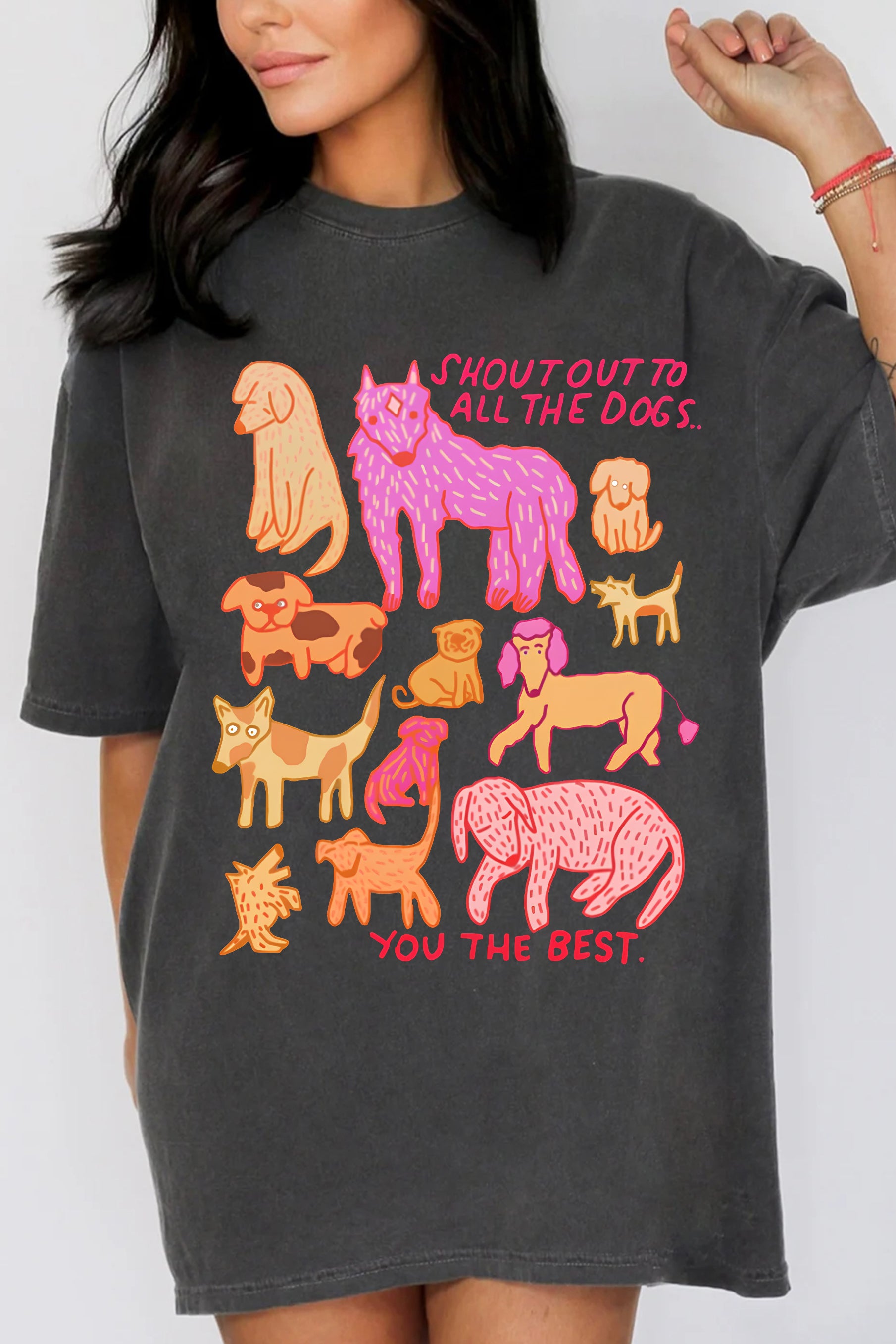 New Shout Out To All The Dogs TEE FOR WOMEN