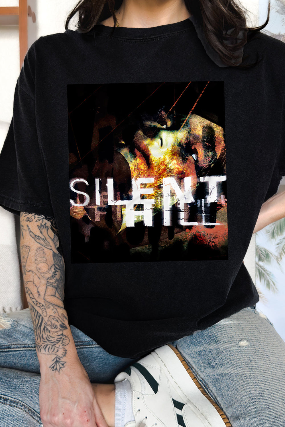 New Silence Hill Pal European Cover Premium Tee For Women