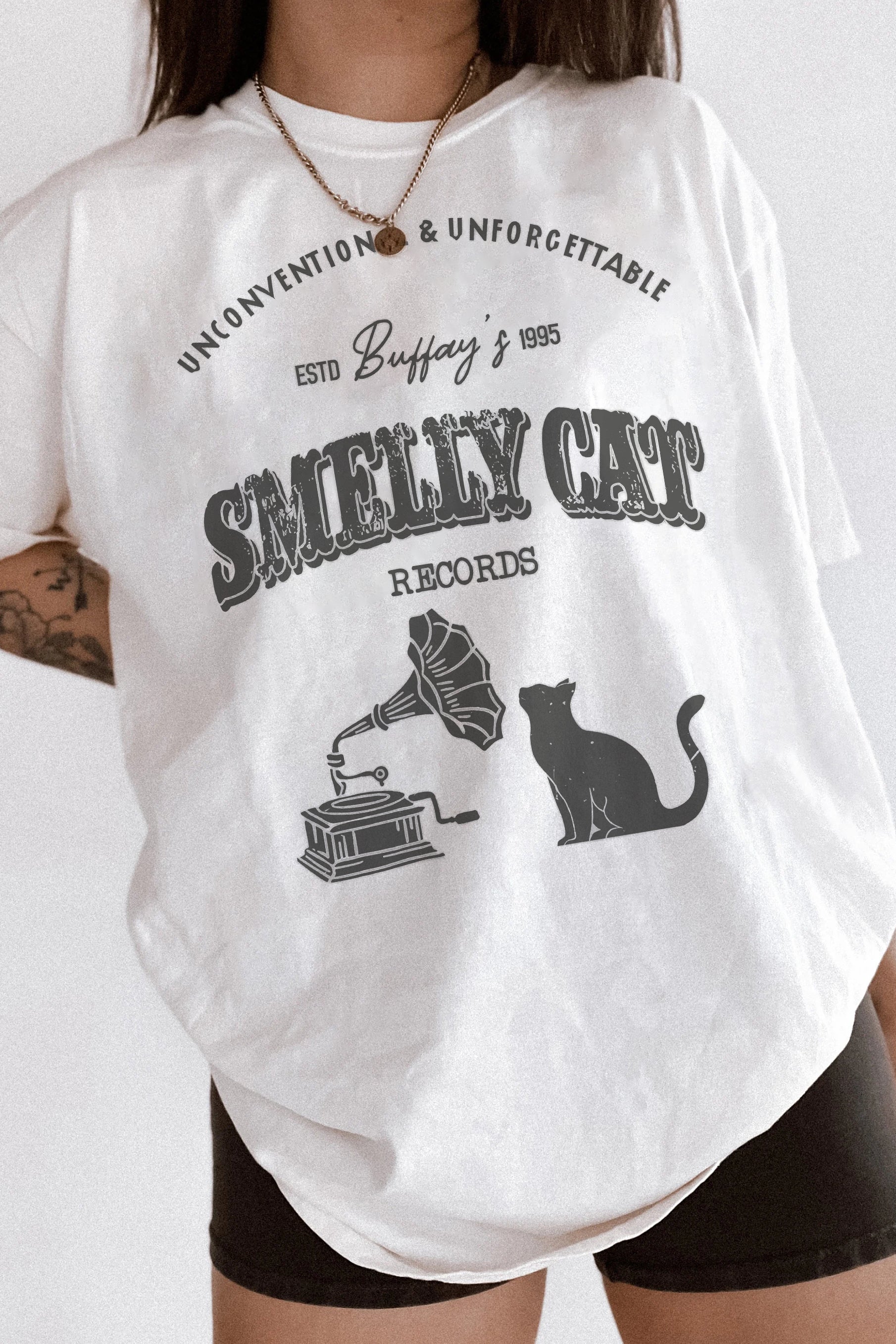 New Smelly Cat 90s TV Show Tee For Women