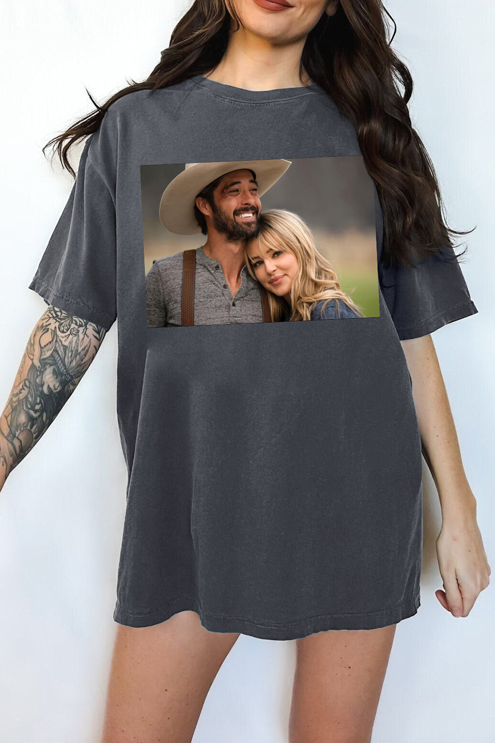 New Ryan Bingham and Hassie Harrison Graphic Tee For Women