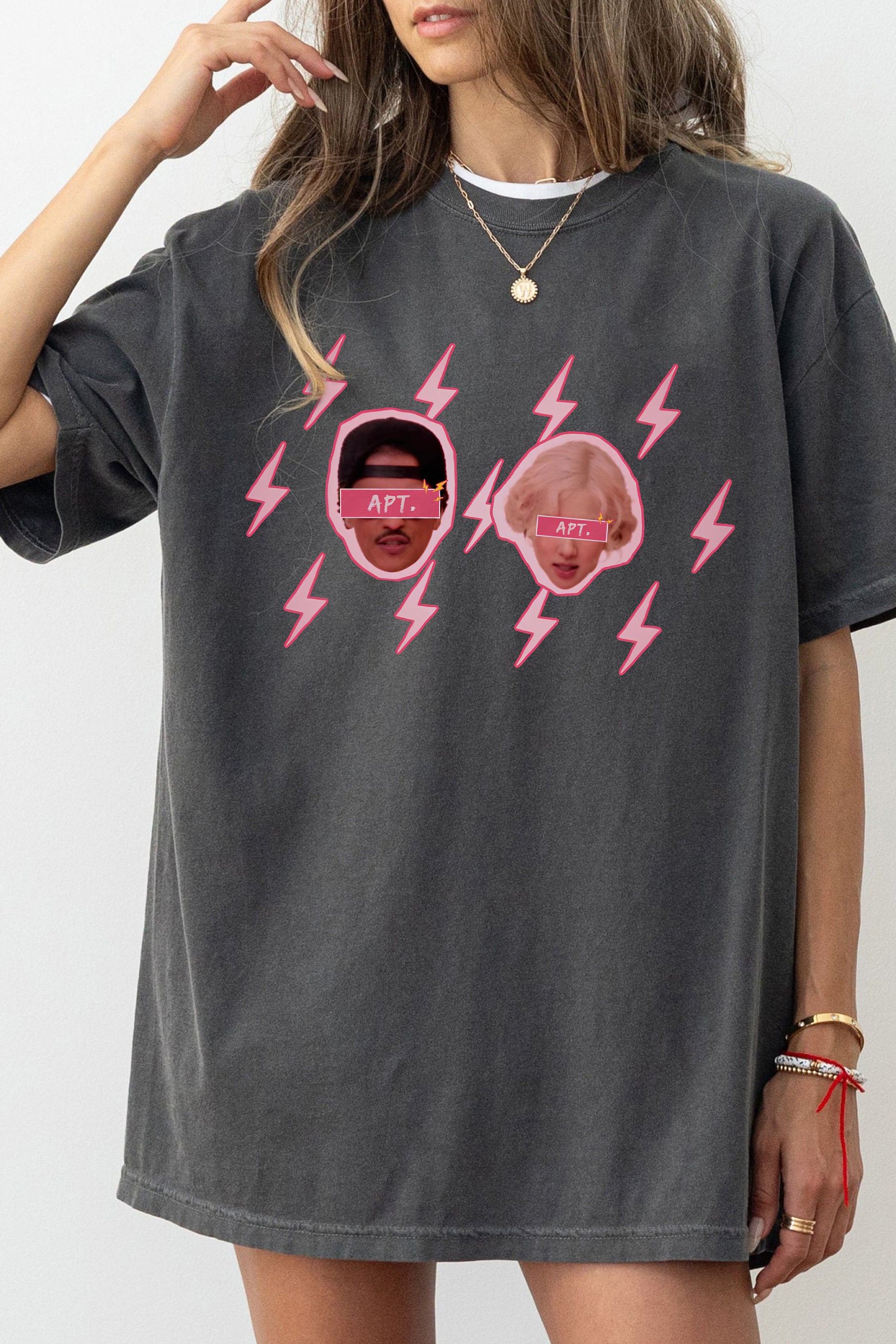 New Rose Bruno Mars Apt Tee For Women