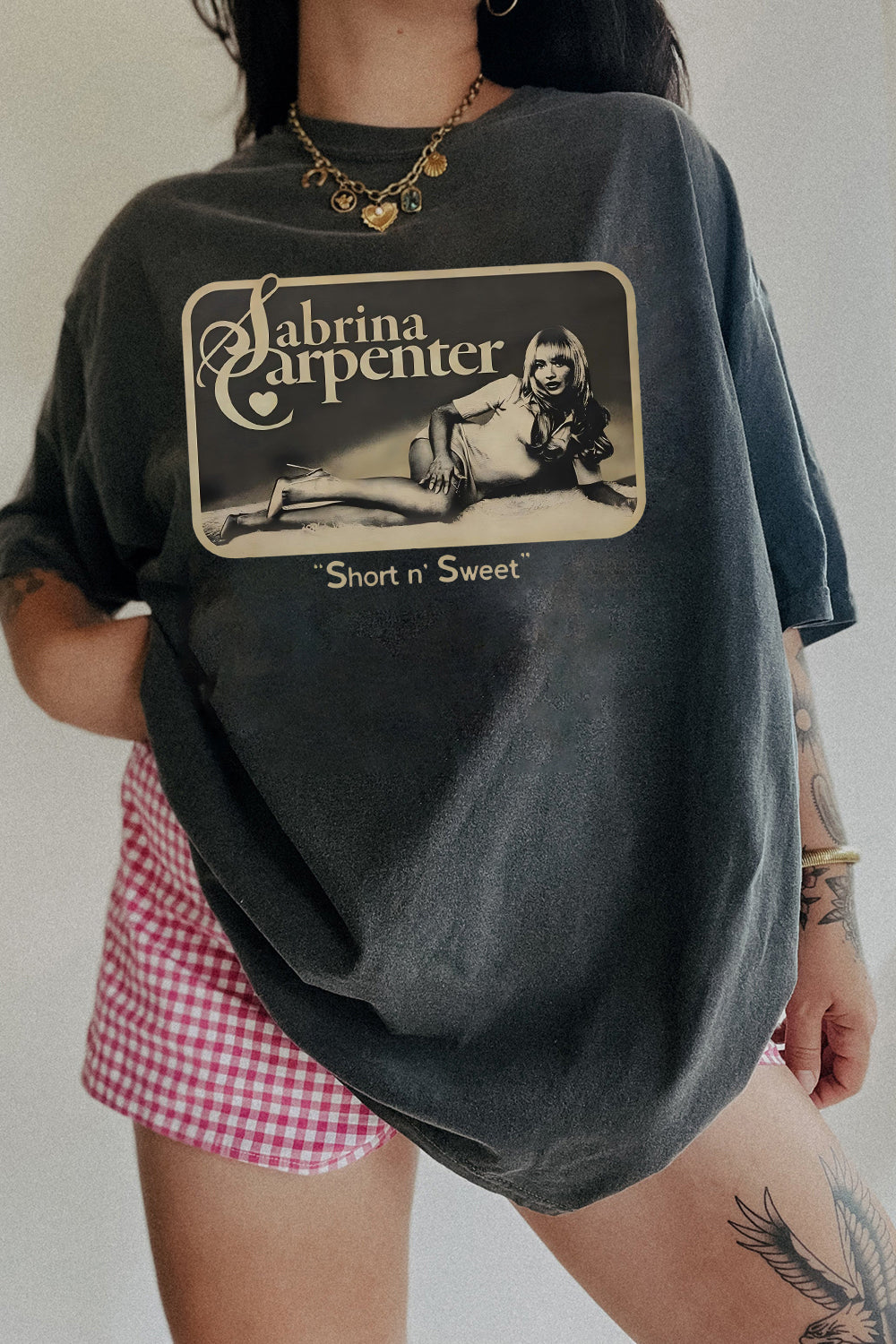 New Sabrina Carpenter Short N’ Sweet Tour Tee For Women