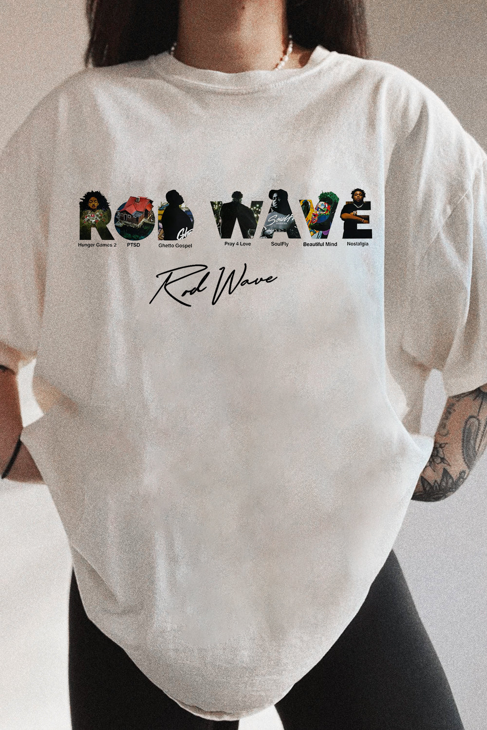 Rod Wave Tee For Women