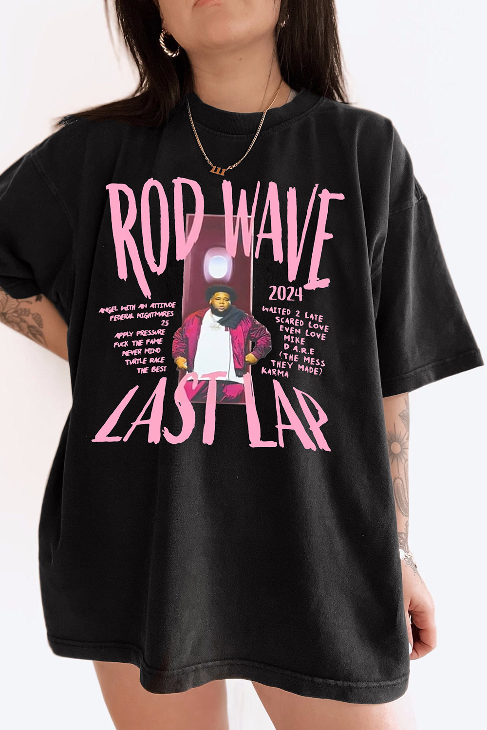 New Rod Wave Concert Last Lap Tour Tee For Women