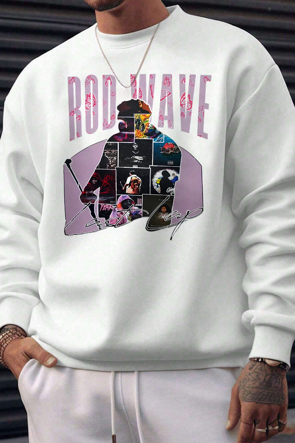 New Rod Wave Last Lap World Tour Sweatshirt For Men
