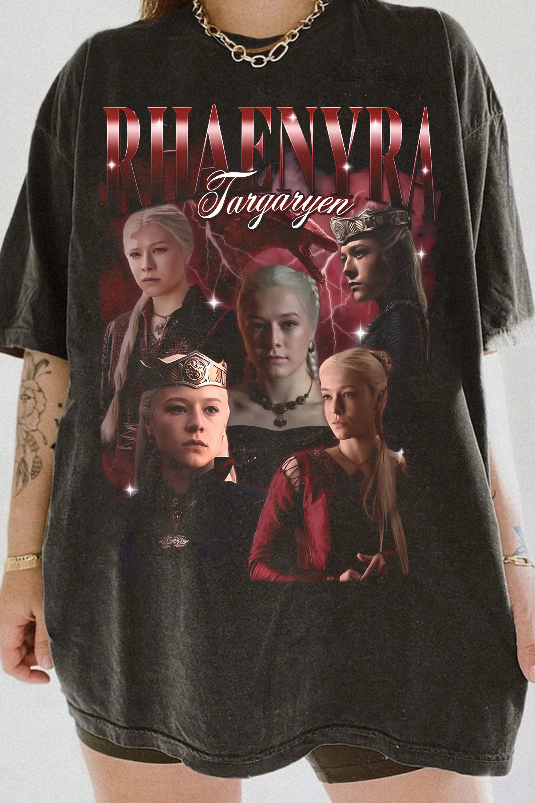 New Retro HOTD Rhaenyra Tee For Women