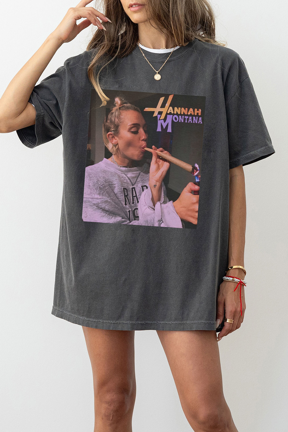 New Retro Hannah Montana Tee For Women