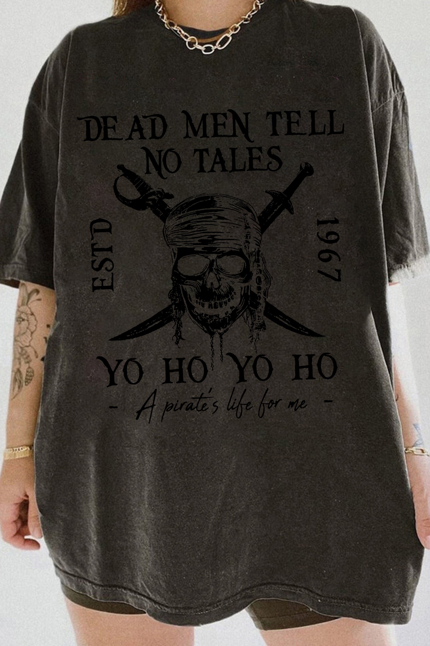 New Retro 90s Pirates Of The Caribbean Tee For Women