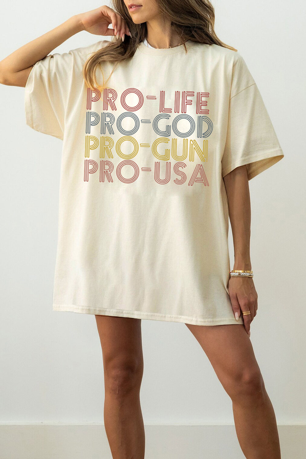 Pro Life Choose Life Conservative Republican Tee For Women
