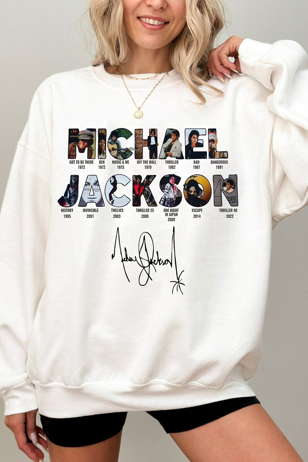 New R.I.P Michael Jackson Sweatshirt For Women