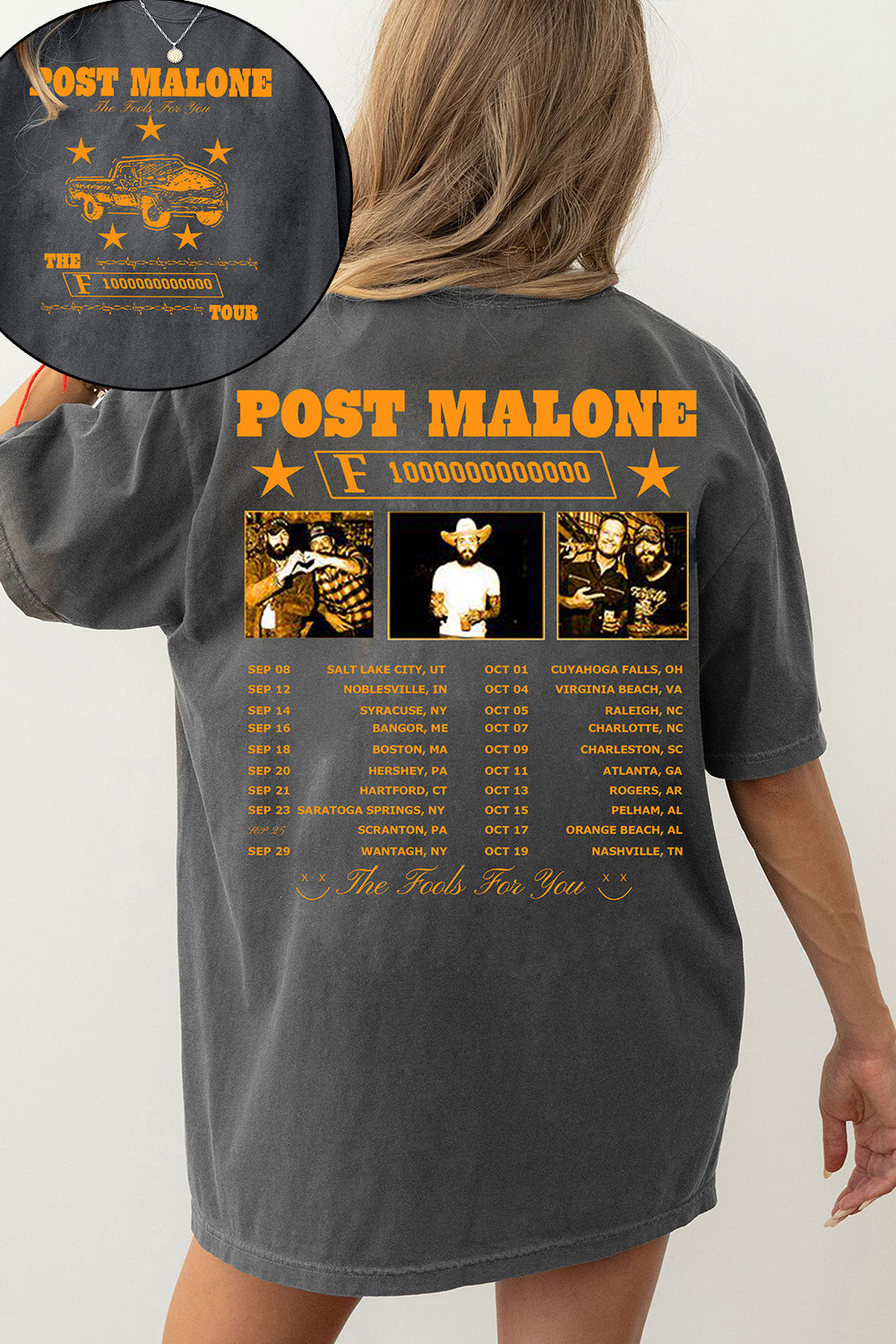 New Post Malone Tour The F-1 Trillion Album 2024 Tee For Women