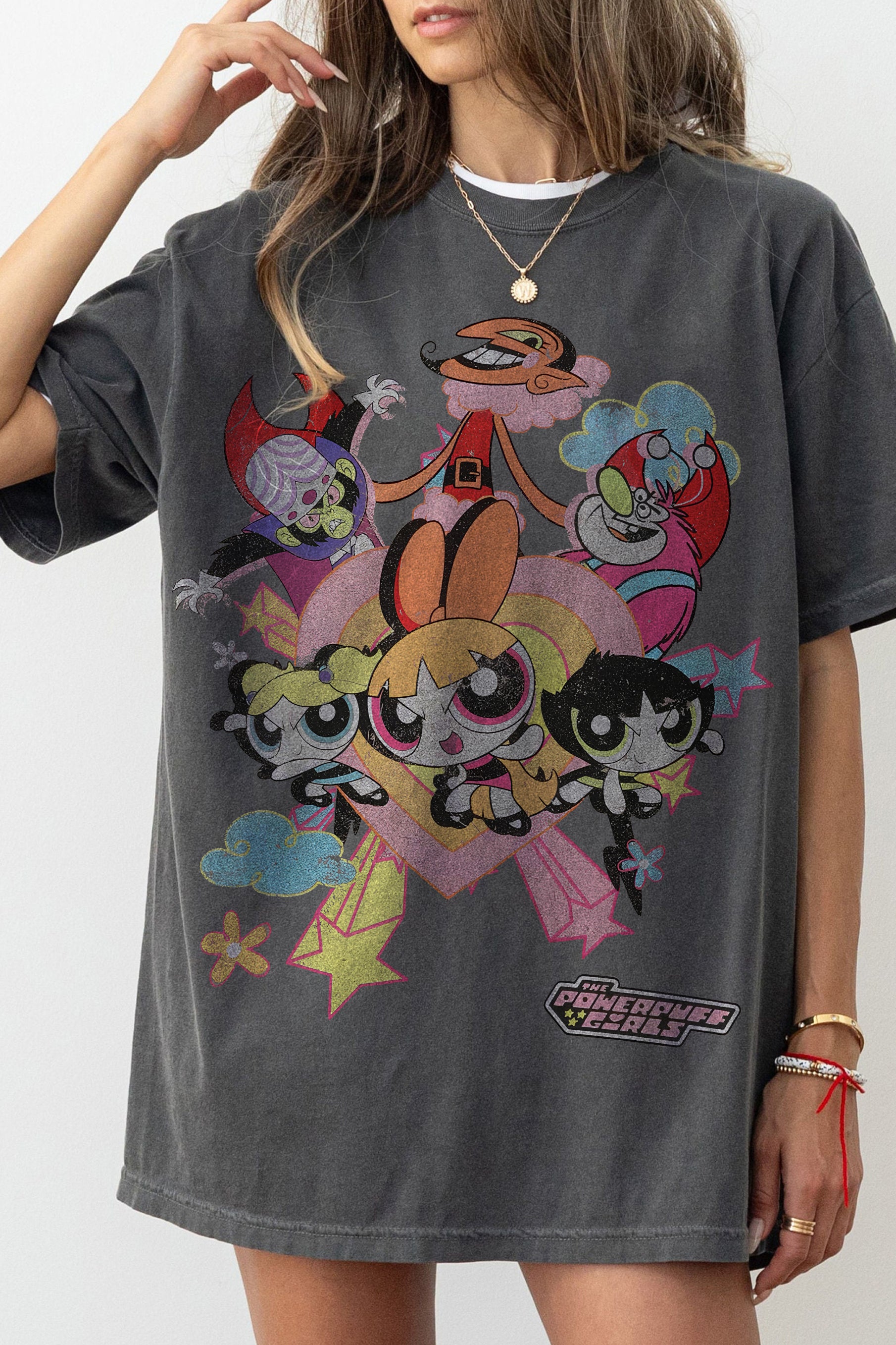 New Powerpuff Girls American Classic Tee For Women