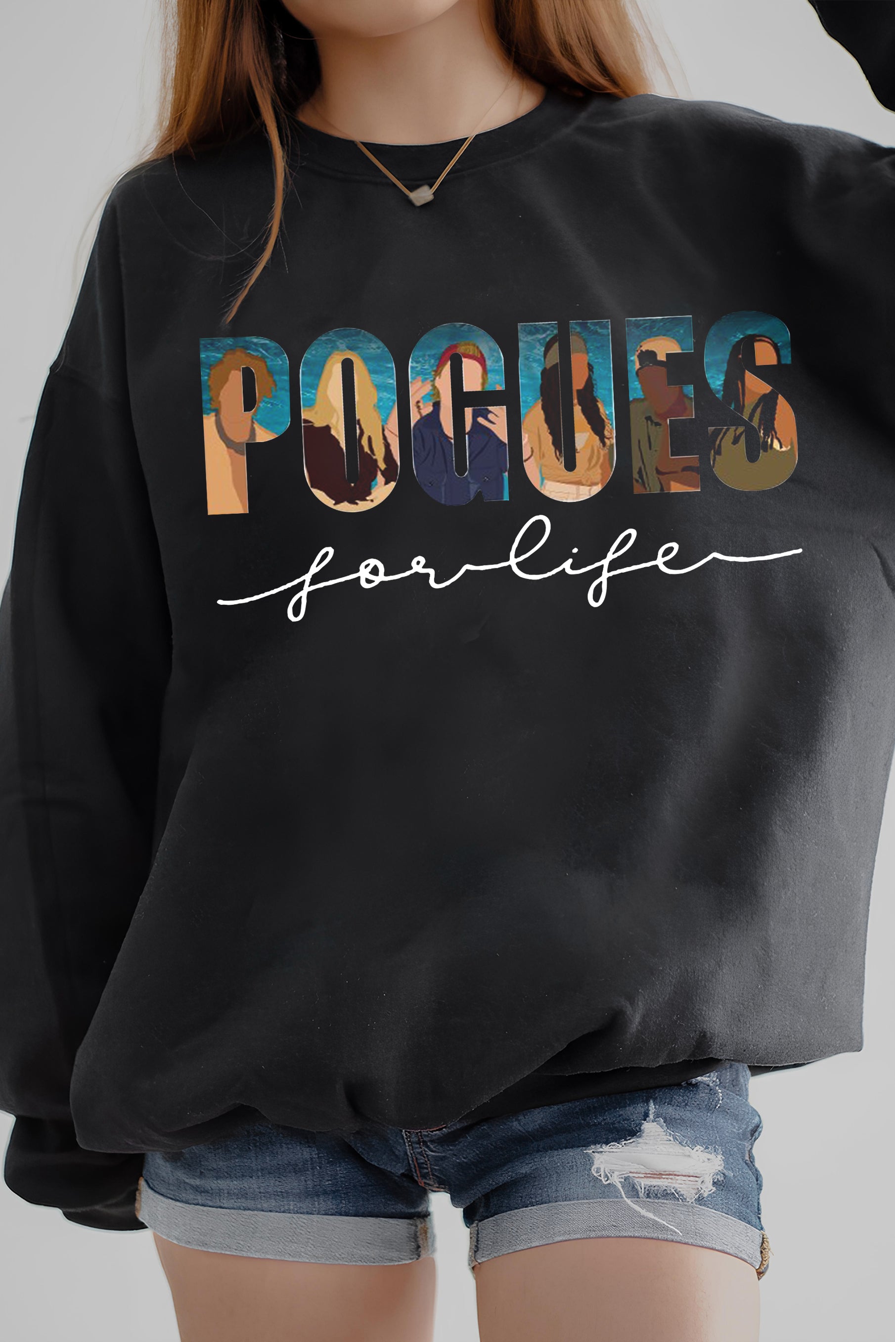 New Pogue Outer Banks Fleece Sweatshirt For Women