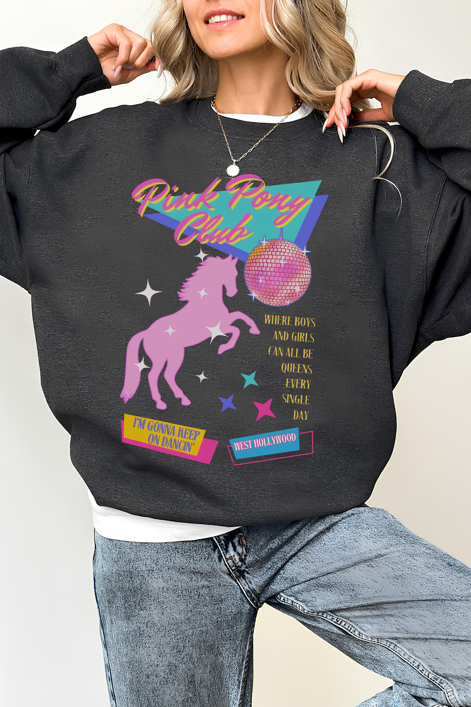 New PINK PONY CLUB Chappell Sweatshirt For Women