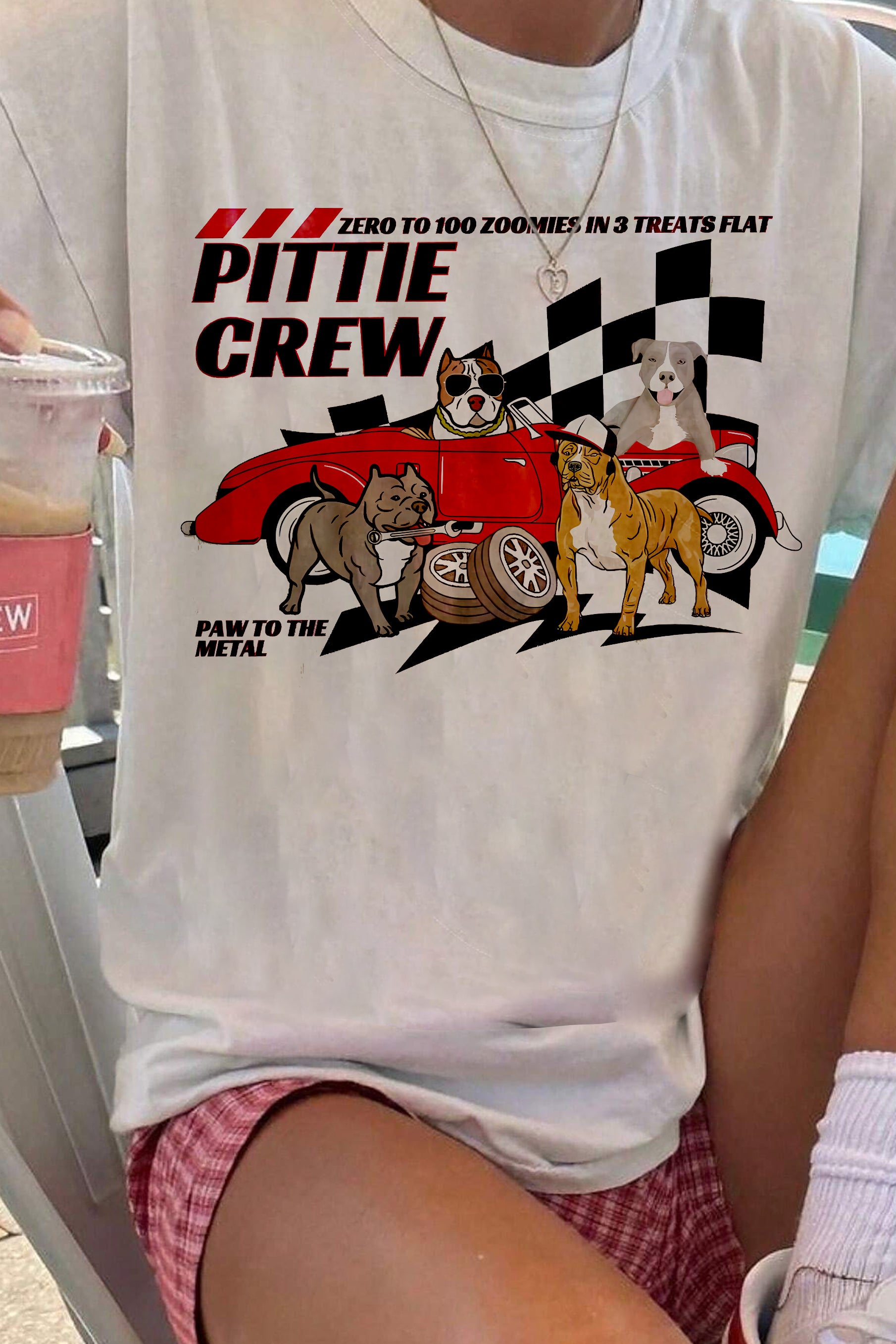 New Pitbull Pit Crew Tee For Women