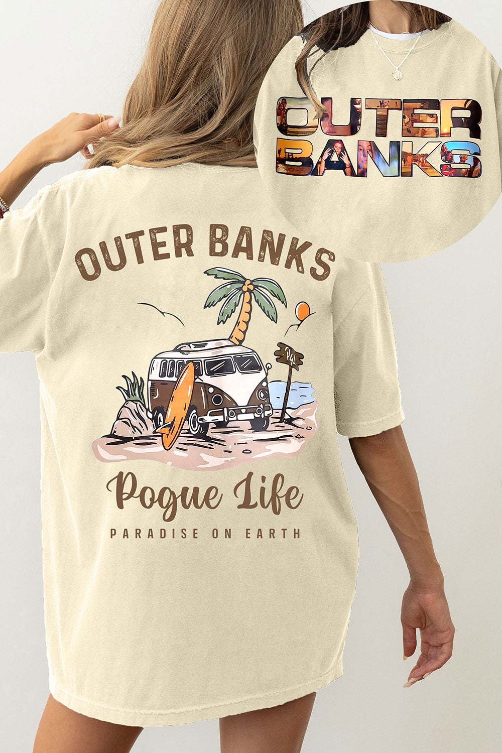 New Outer Banks Rogue Life Tee For Women