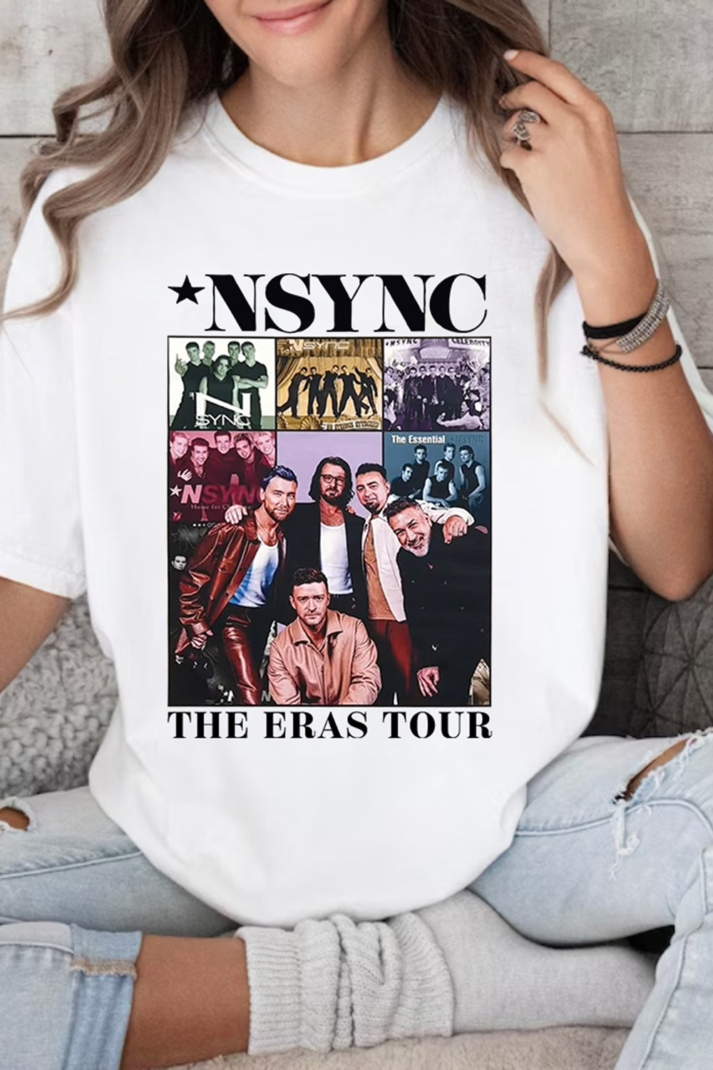 New NSYNC The Era Tour Graphic Tee For Women