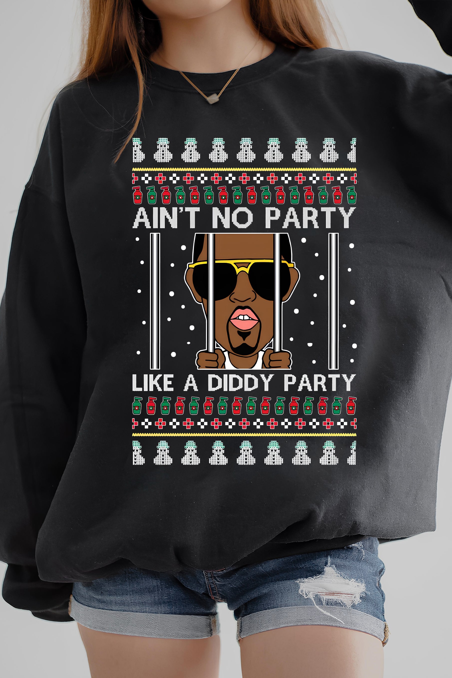 OnCoast Ain't No Party Like a Diddy Party Fleece Sweatshirt For Women