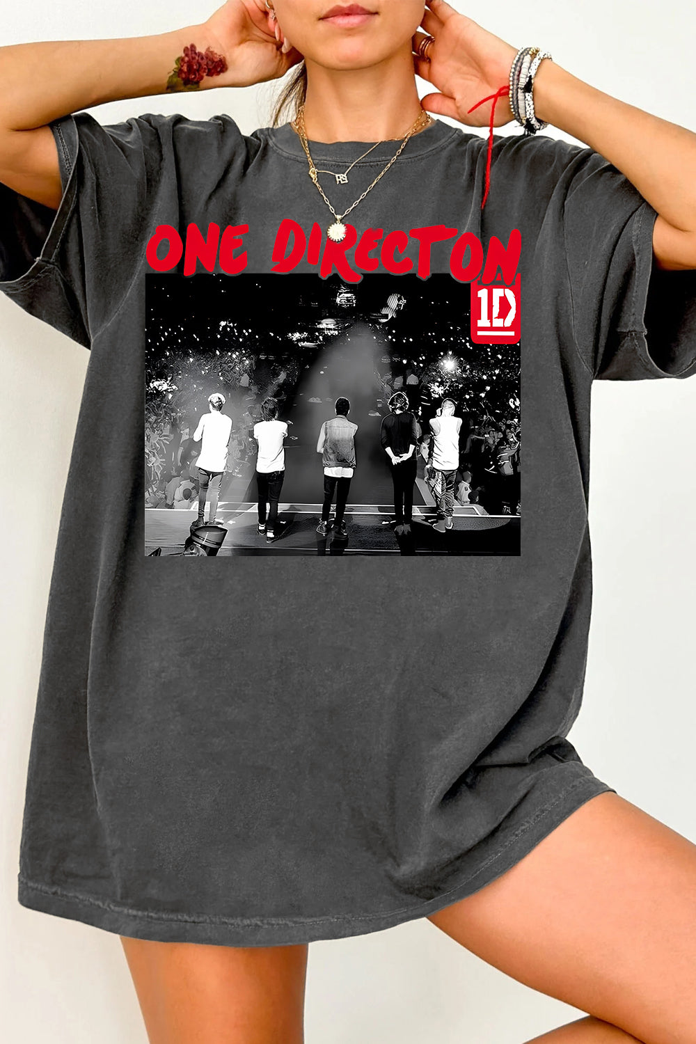 New One Direction 1D Tee For Women