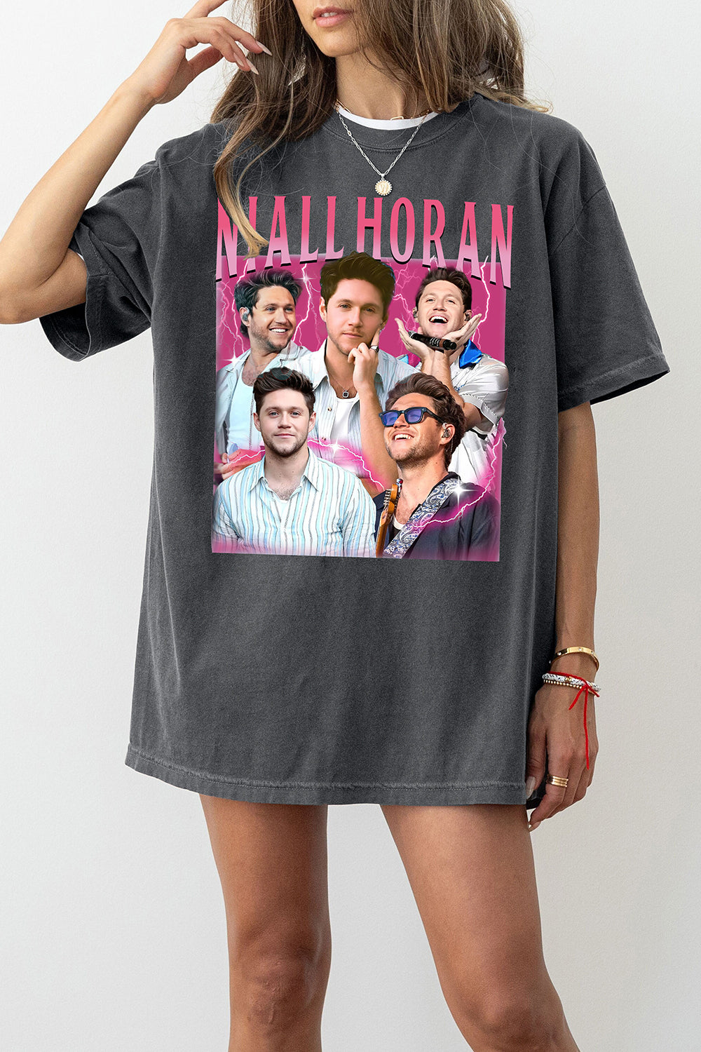 New Niall Horan 2024 Tour 90s Vintage Tee For Women