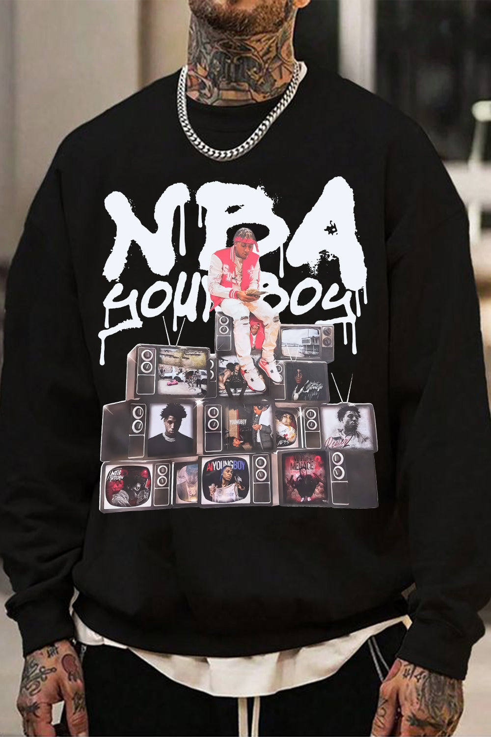 New Never Broke Again YoungBoy Album Merch Sweatshirt For Men
