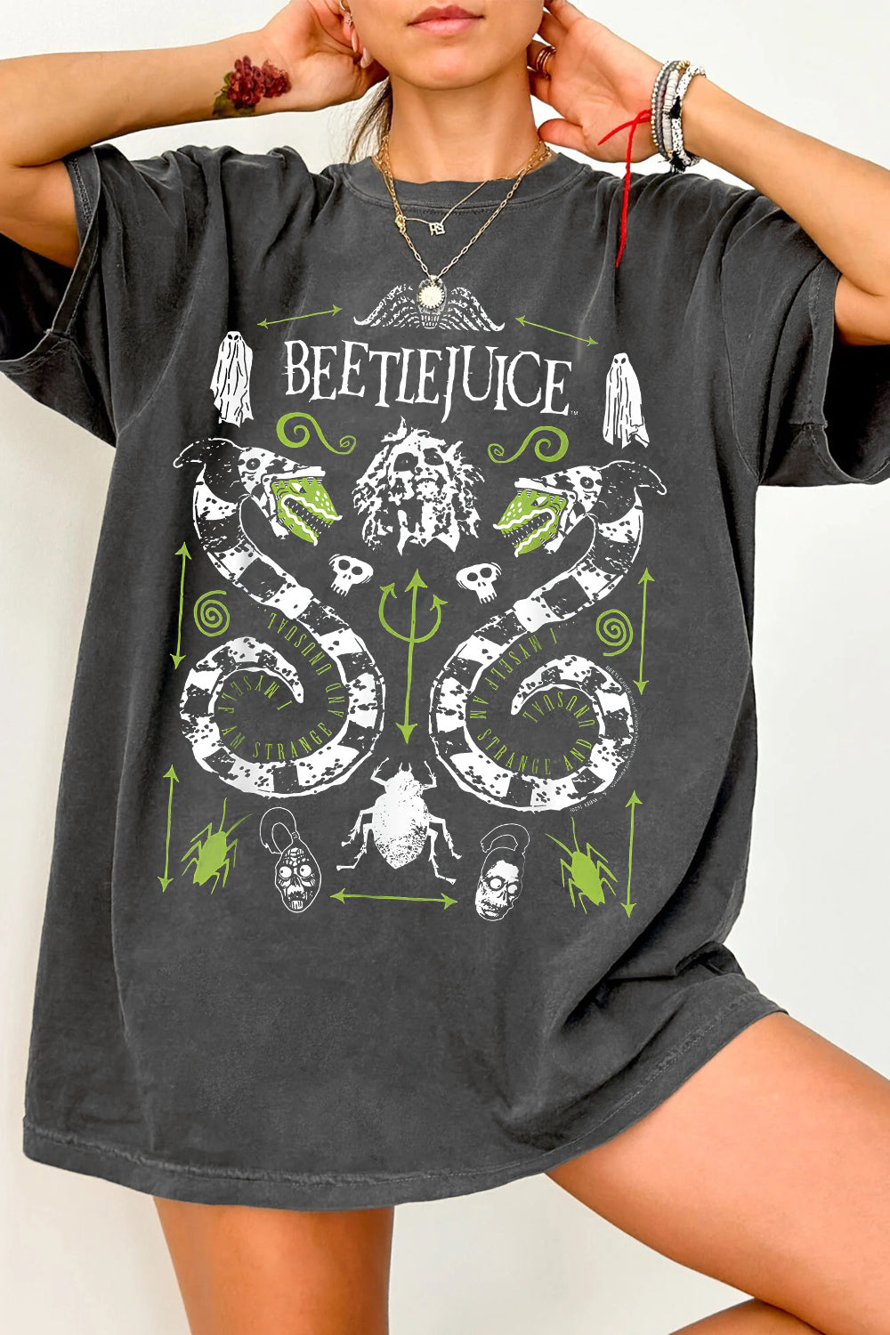 Never Trust the Living Beetlejuice Tee For Women
