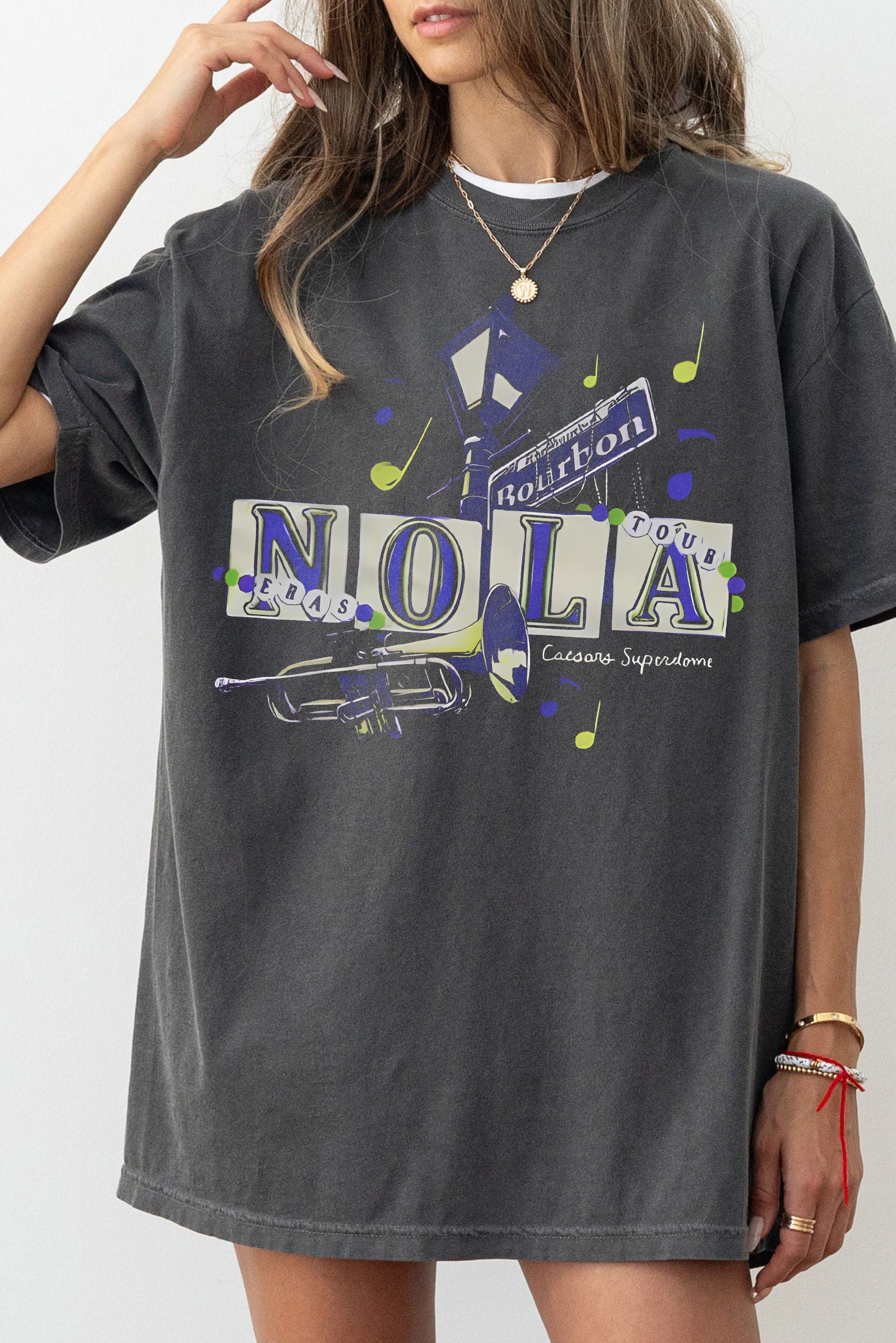 New New Orleans Bourbon Street Eras Tour Tee For Women