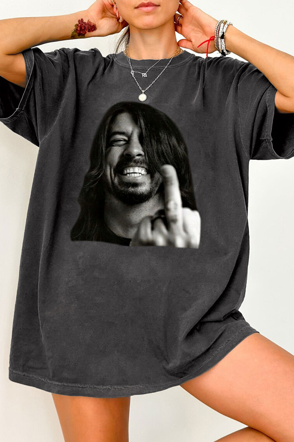 Mr Grohl Graphic Tee For Women