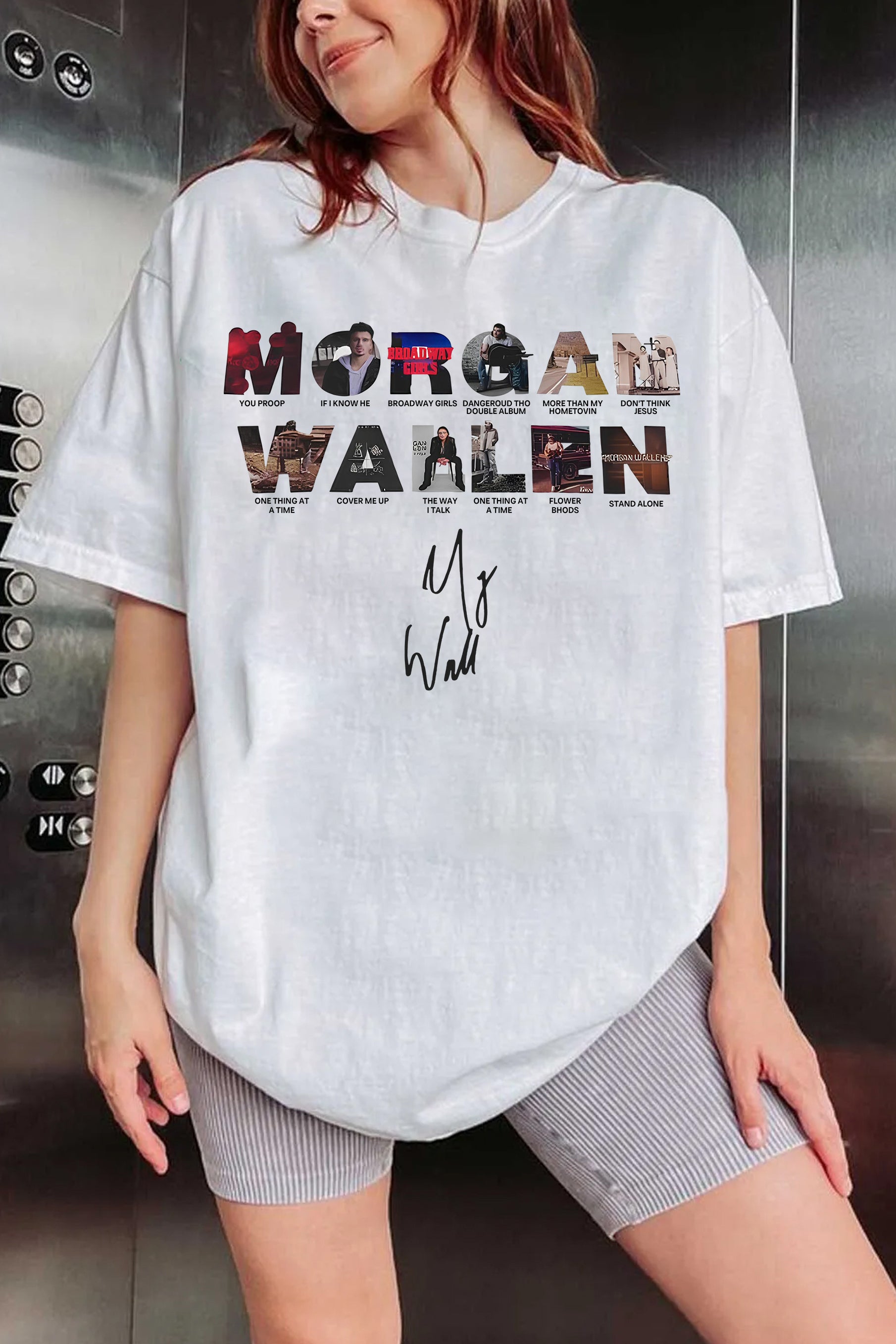 New MORGAN Vintage Tee For Women