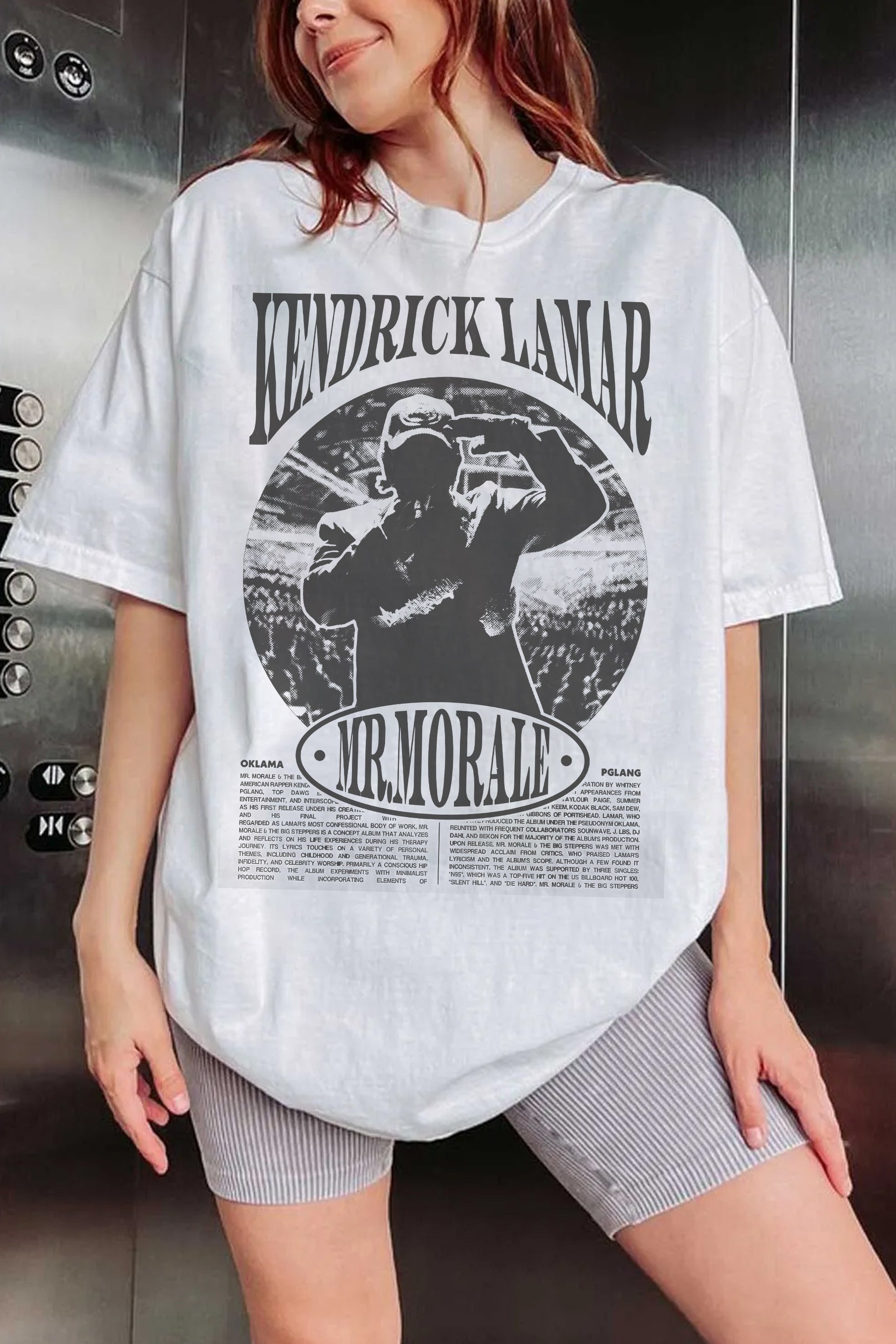 New Mr. Morale Kendrick Lamar Vintage Tee For Women