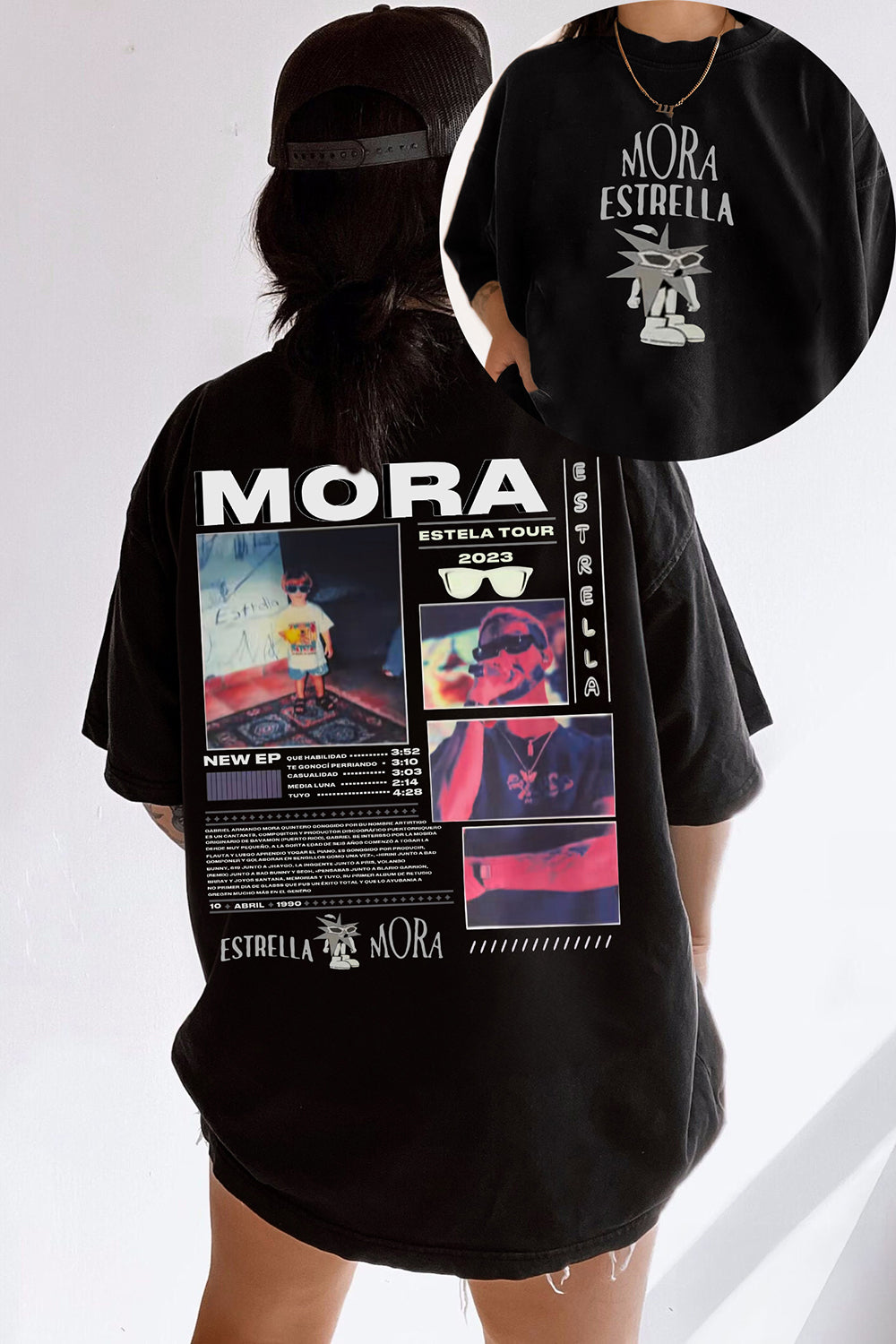 New MORA Media Luna Graphic Tee For Women