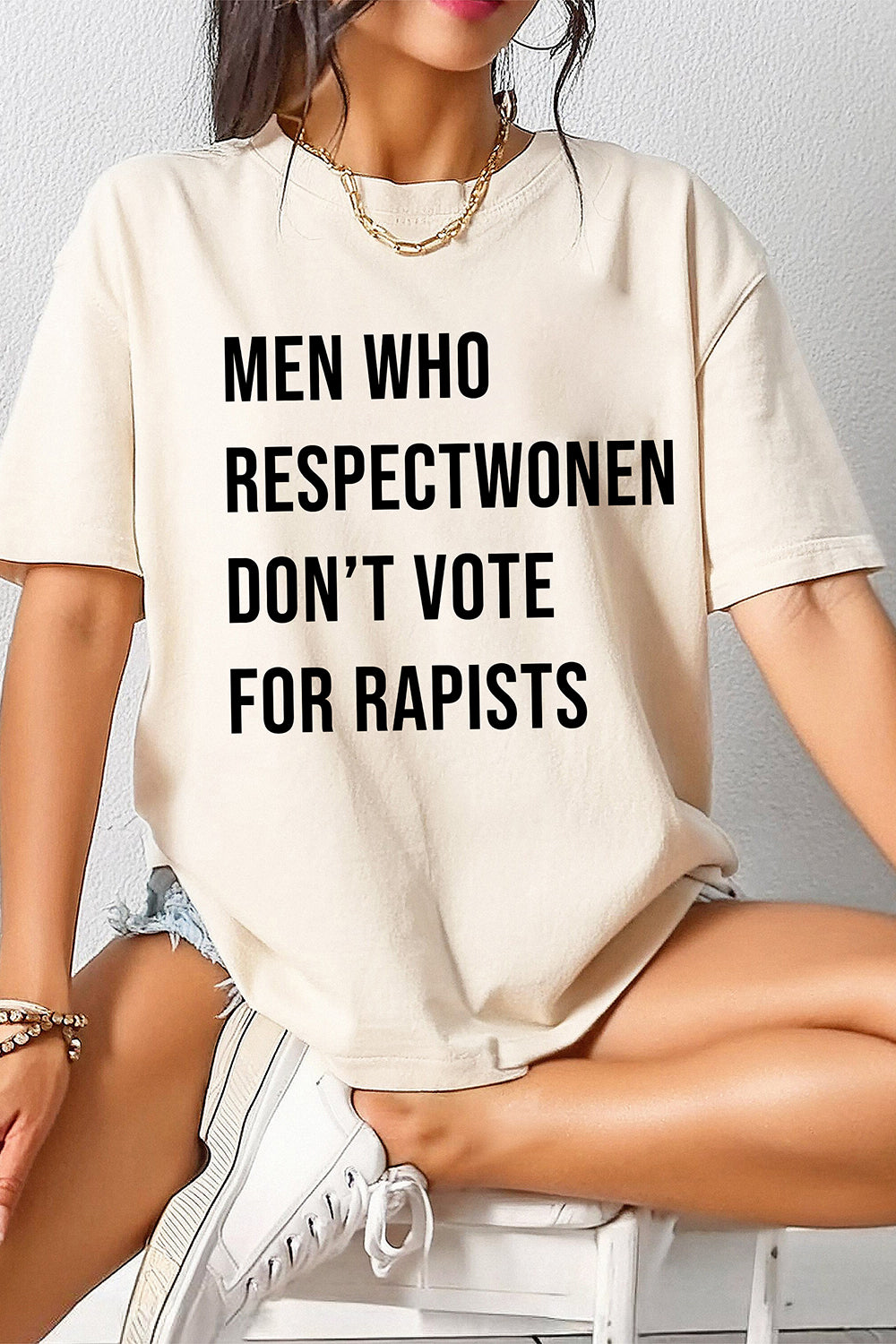 New Men Who Respect Women Female Rage Tee For Women