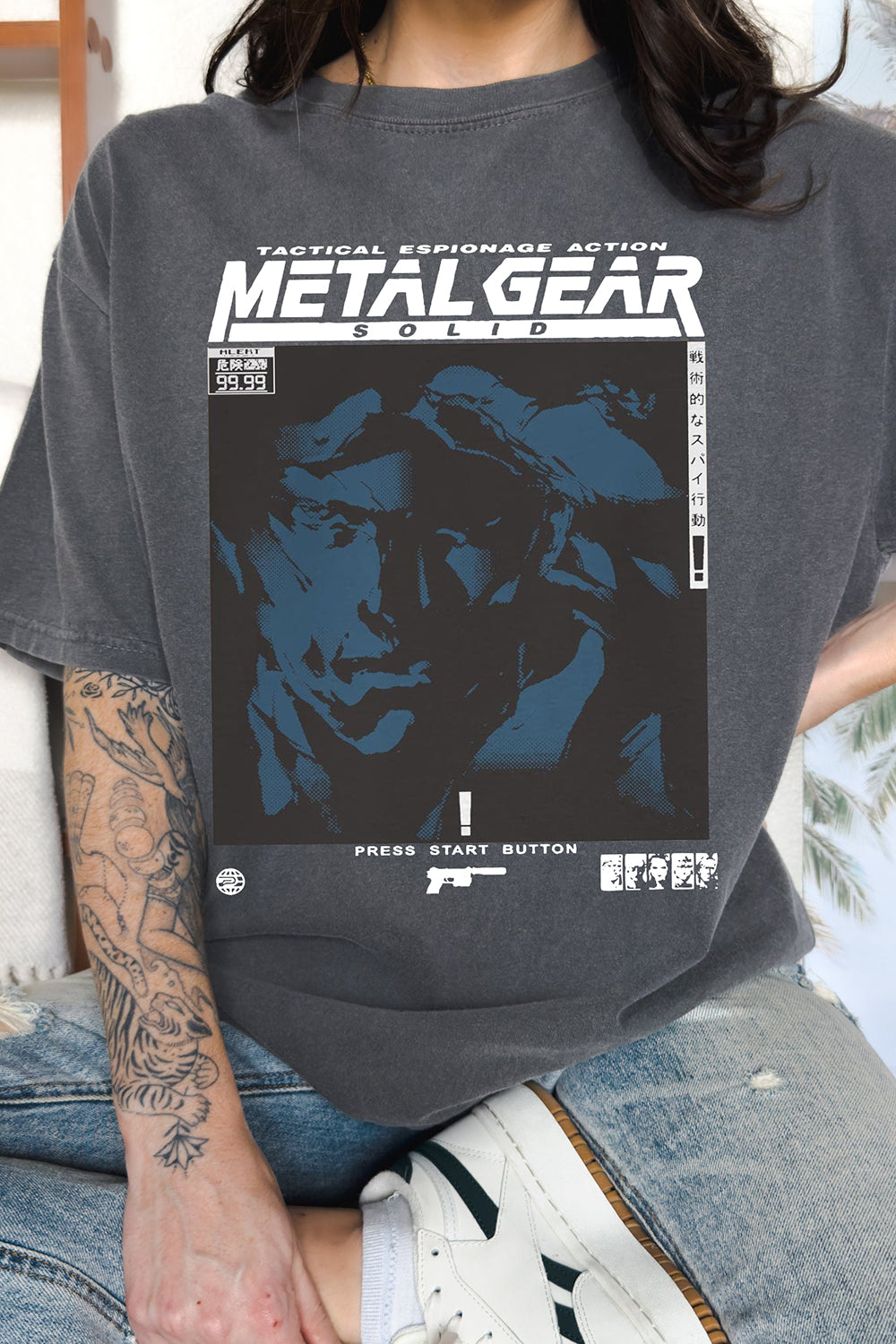 New Metal Gear Tee For Women