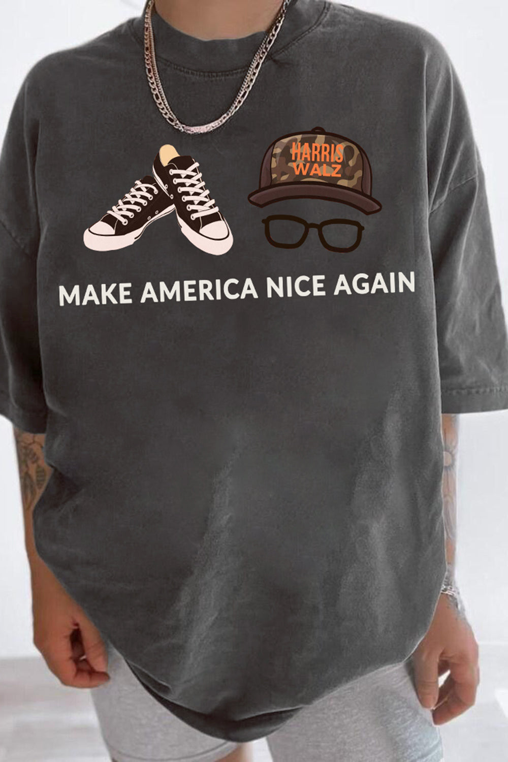 Make America Nice Again Feminism Tee For Women