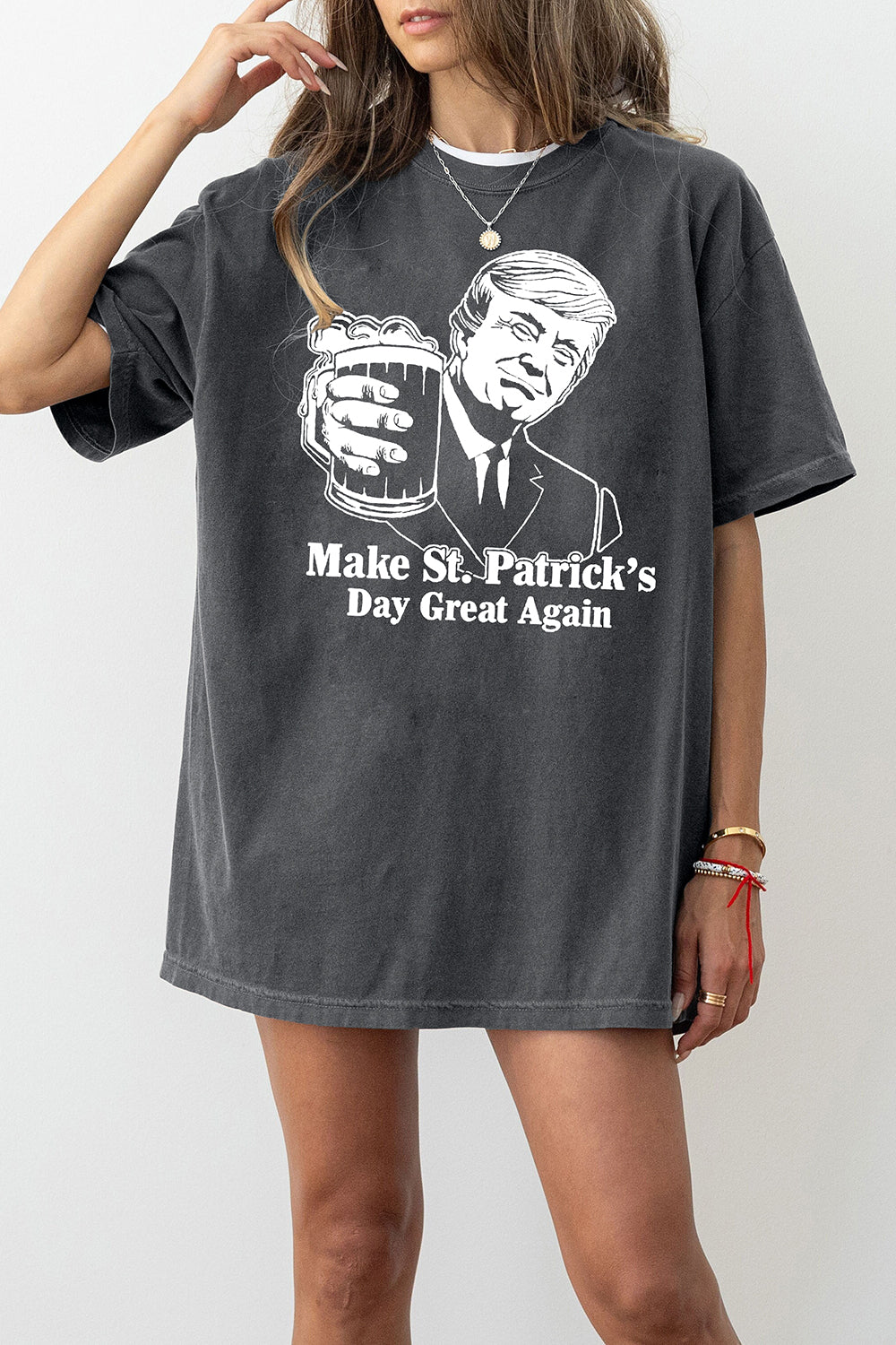 Make St.Patrick's Day Great Again Tee For Women